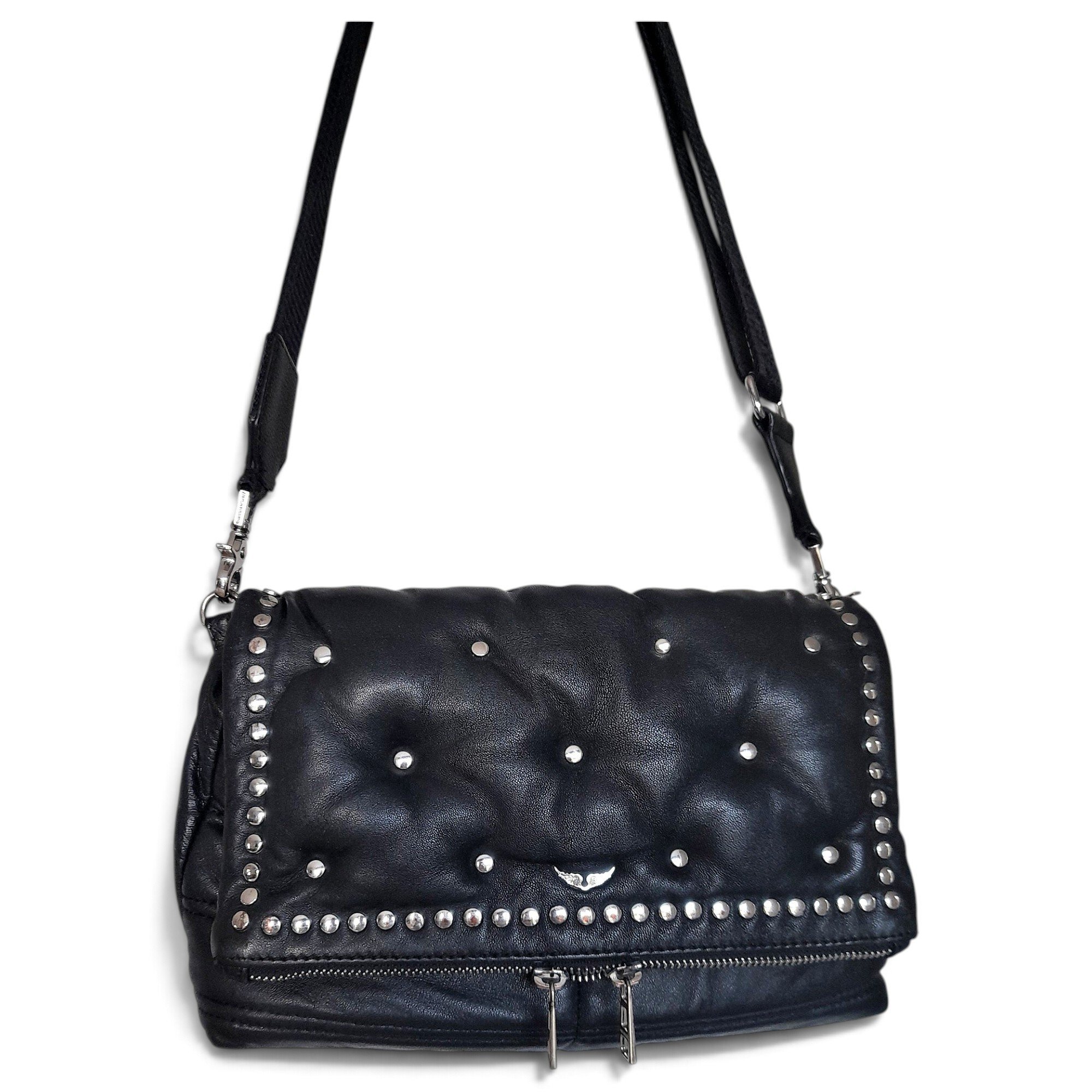 Leather crossbody bag