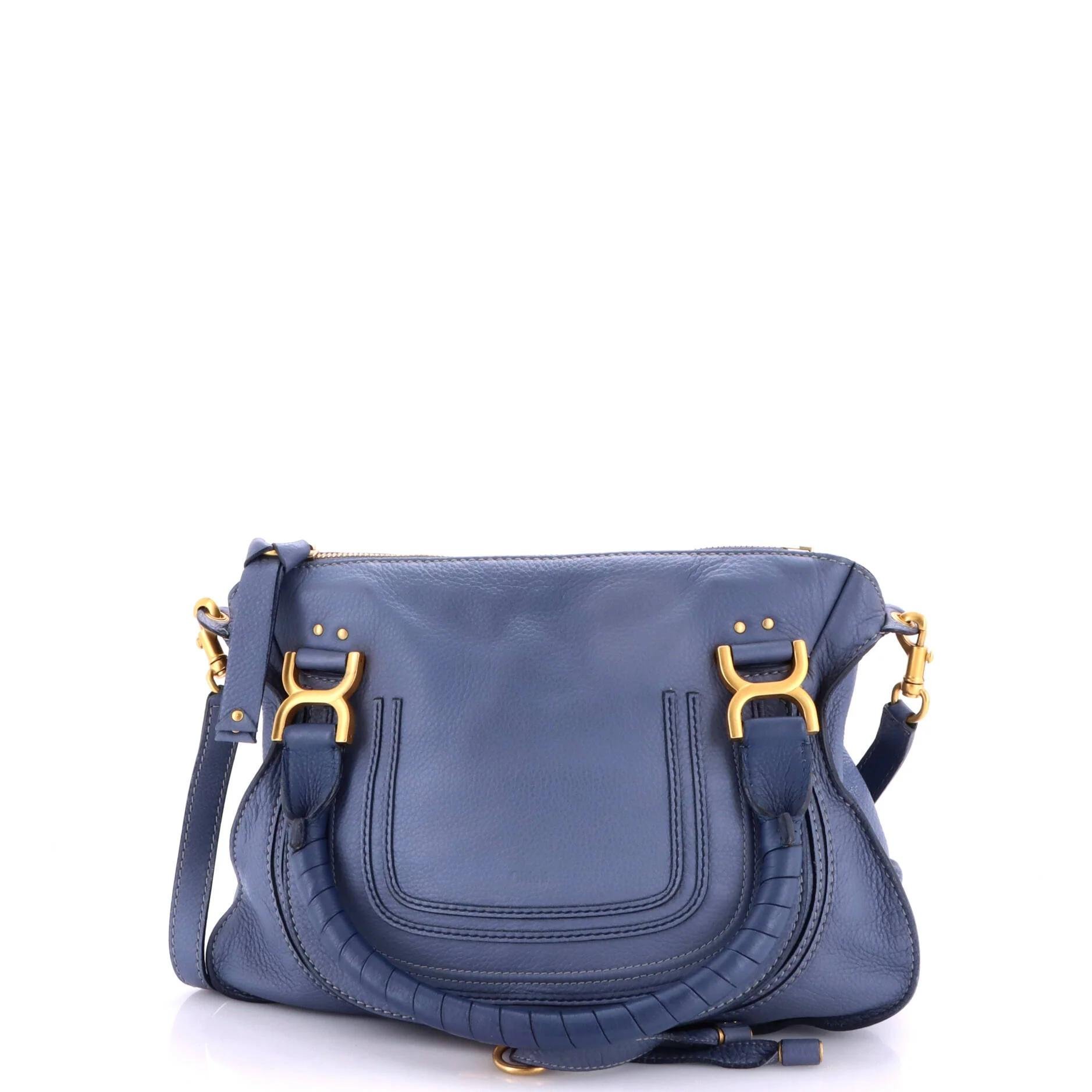 Leather satchel
