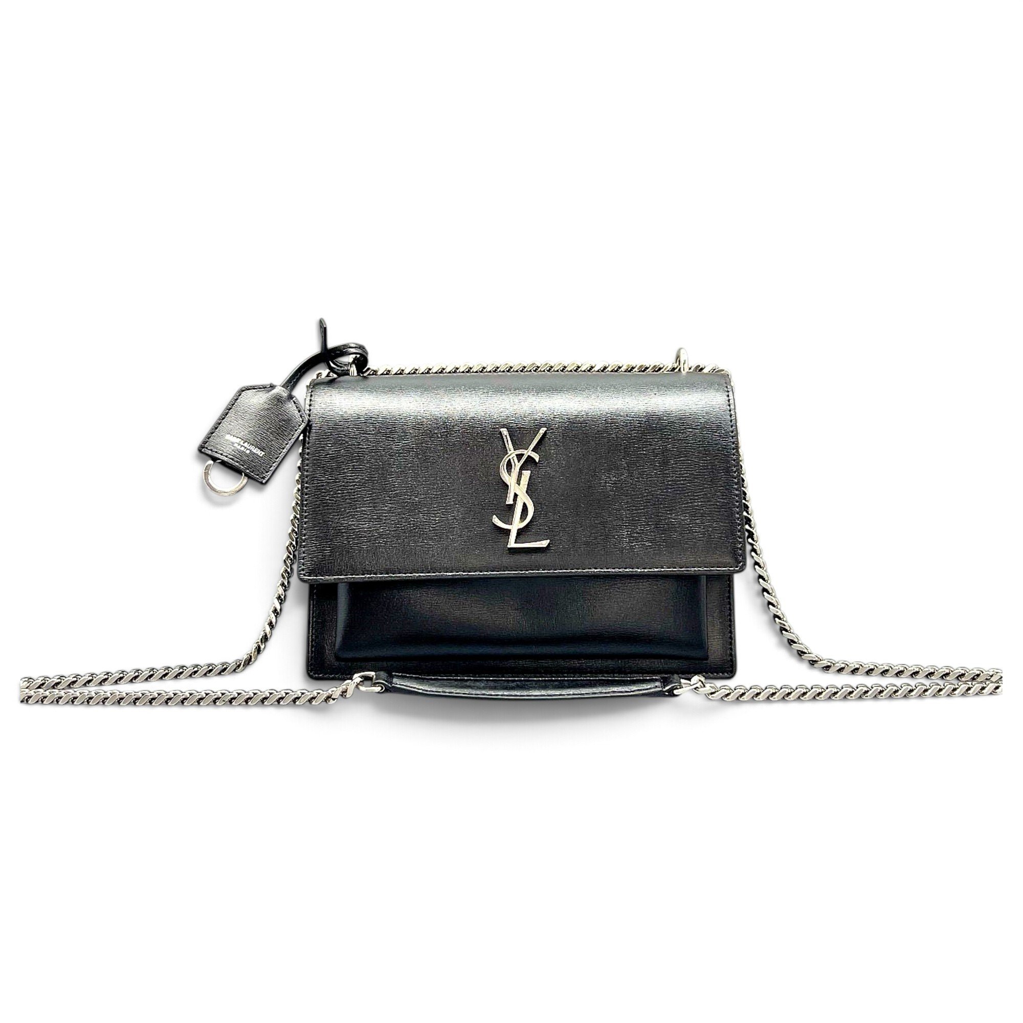 Sunset leather crossbody bag