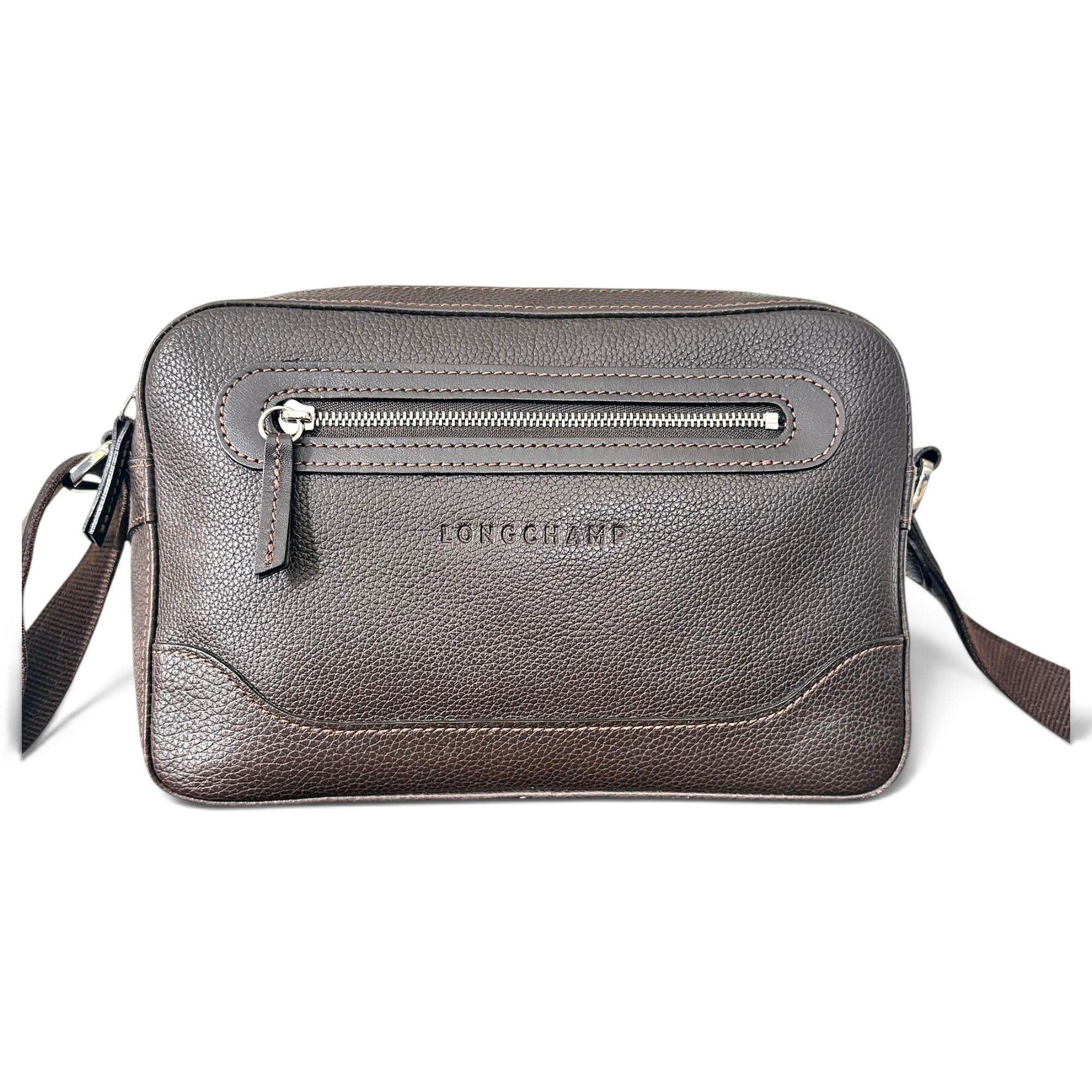 Mademoiselle leather crossbody bag