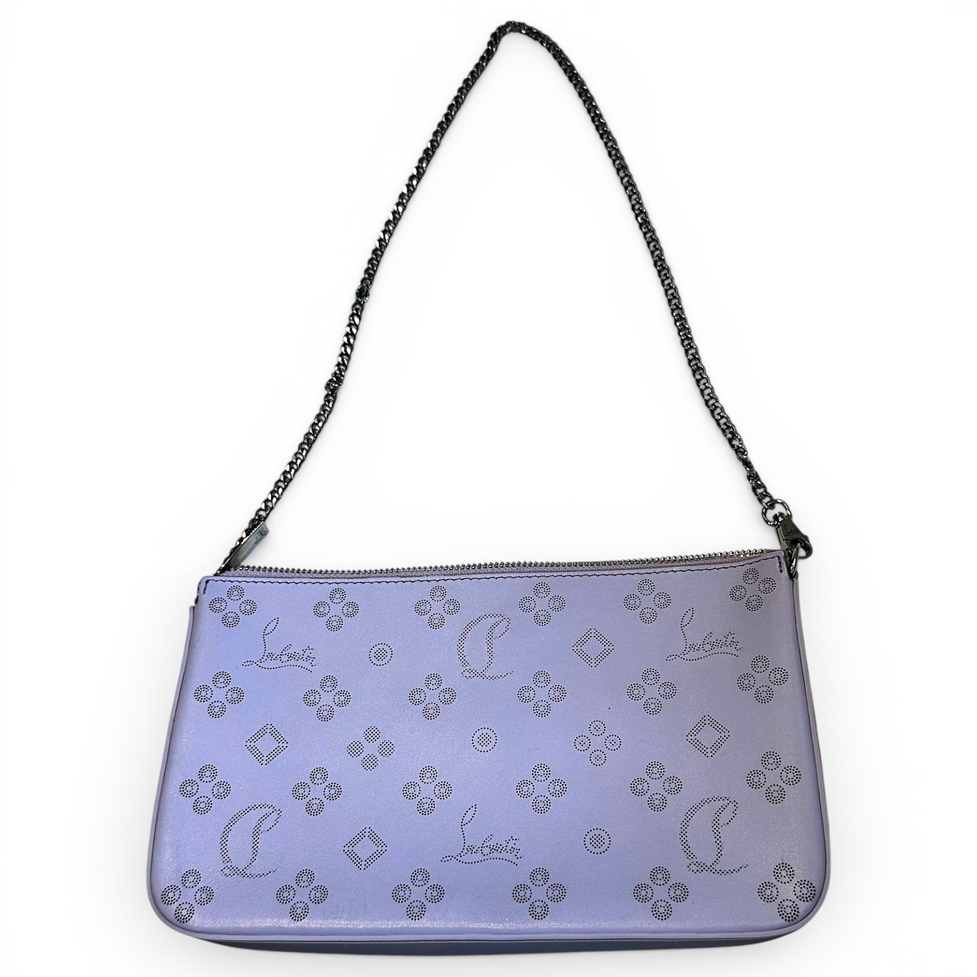 Pony-style calfskin clutch bag