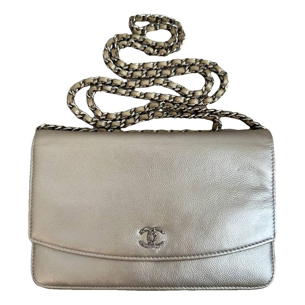 Wallet On Chain Timeless/Classique leather crossbody bag