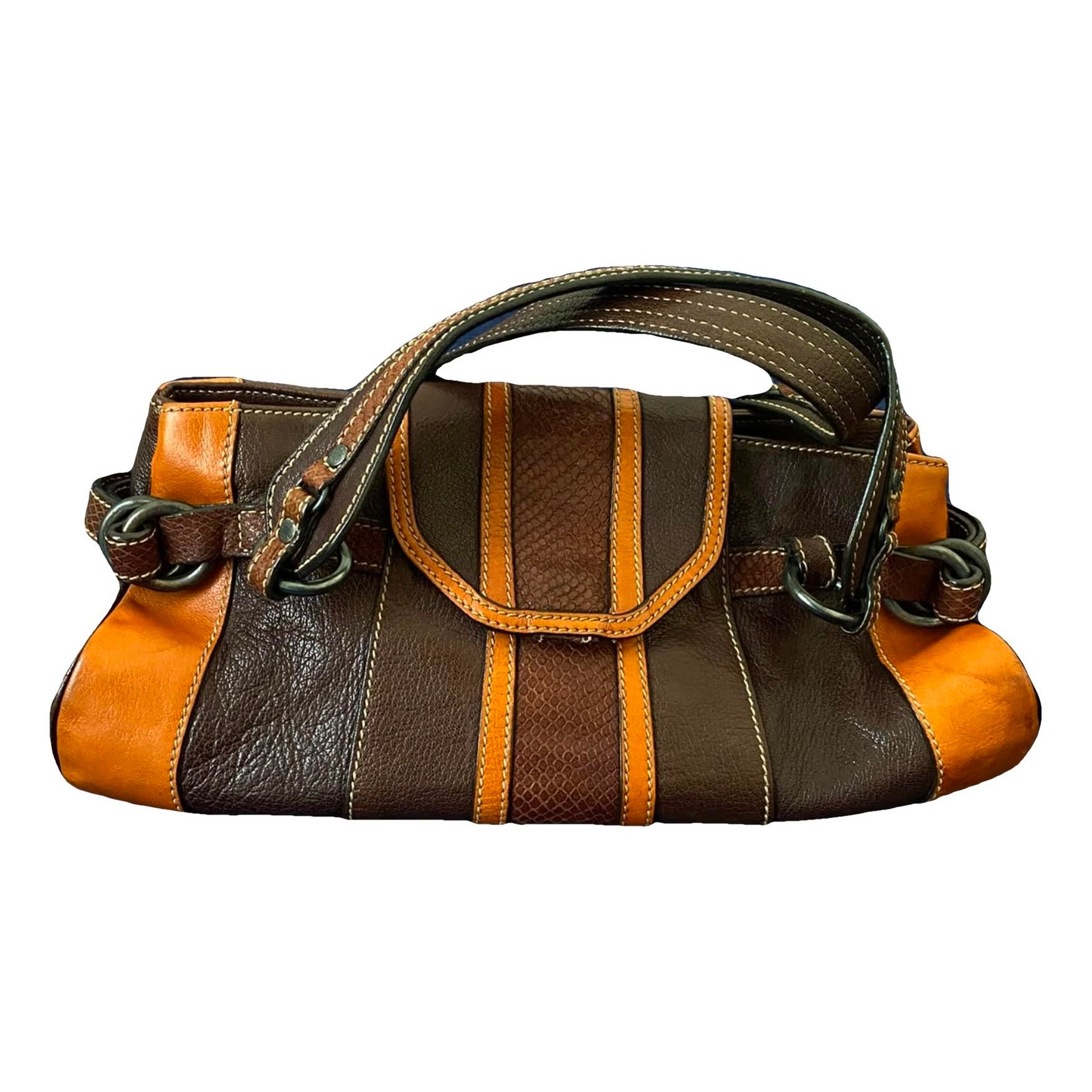 Leather handbag