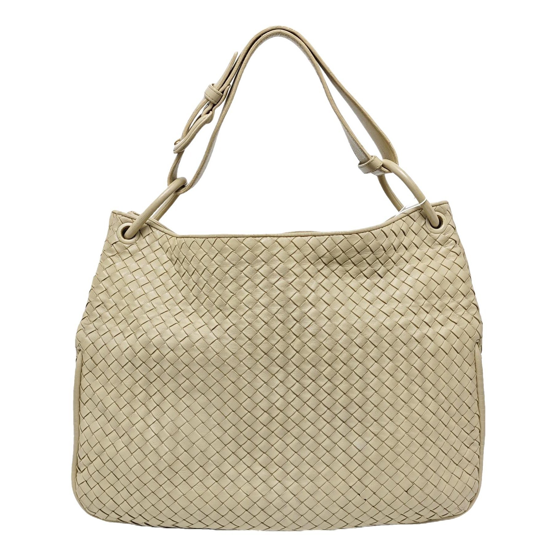 Parachute leather handbag