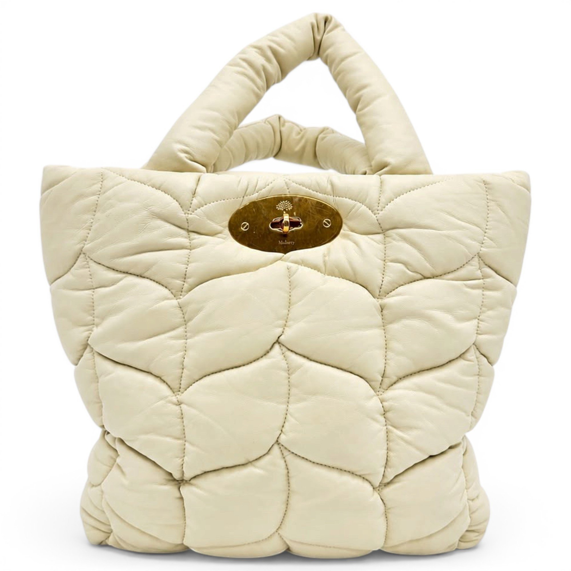 Leather tote