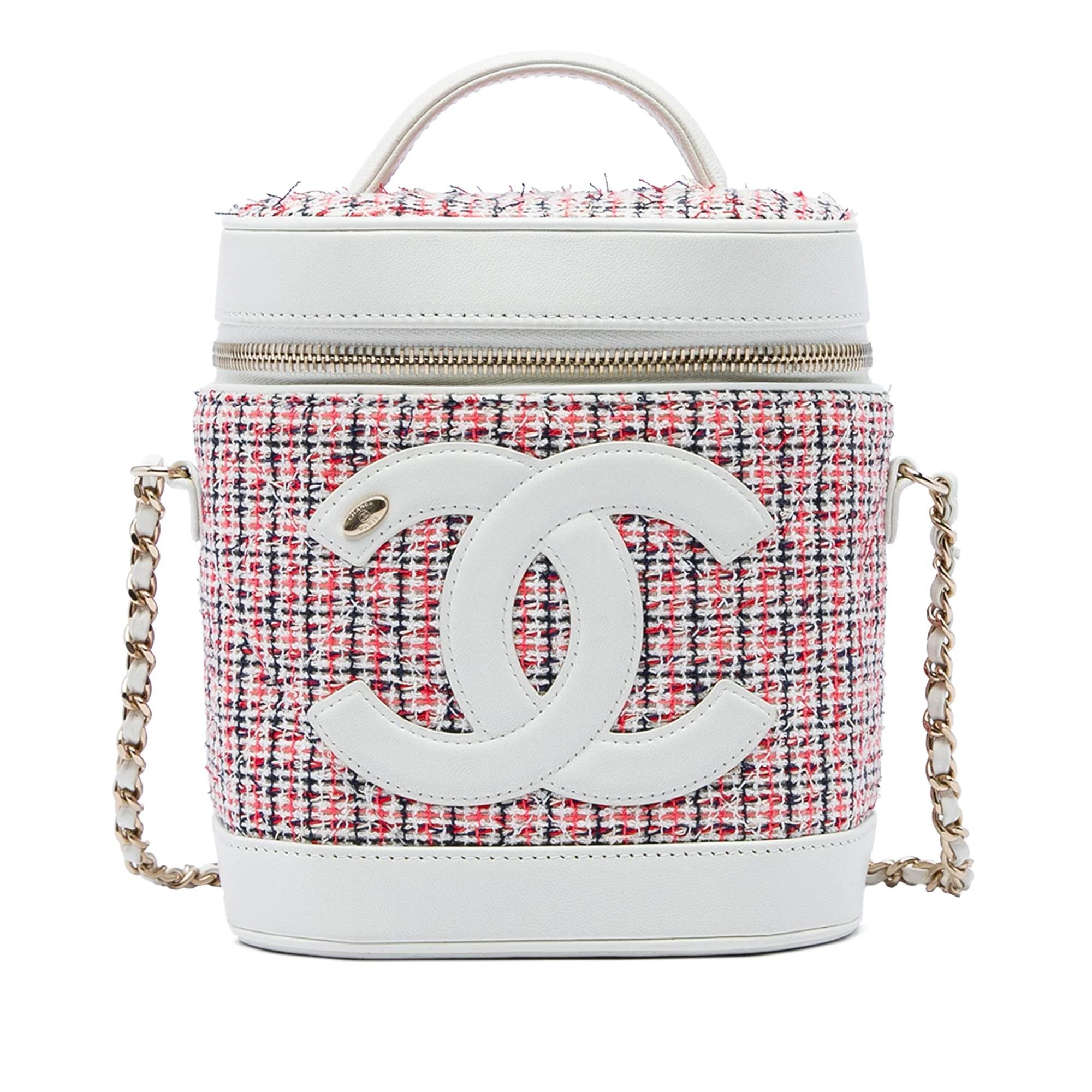 Vanity tweed handbag
