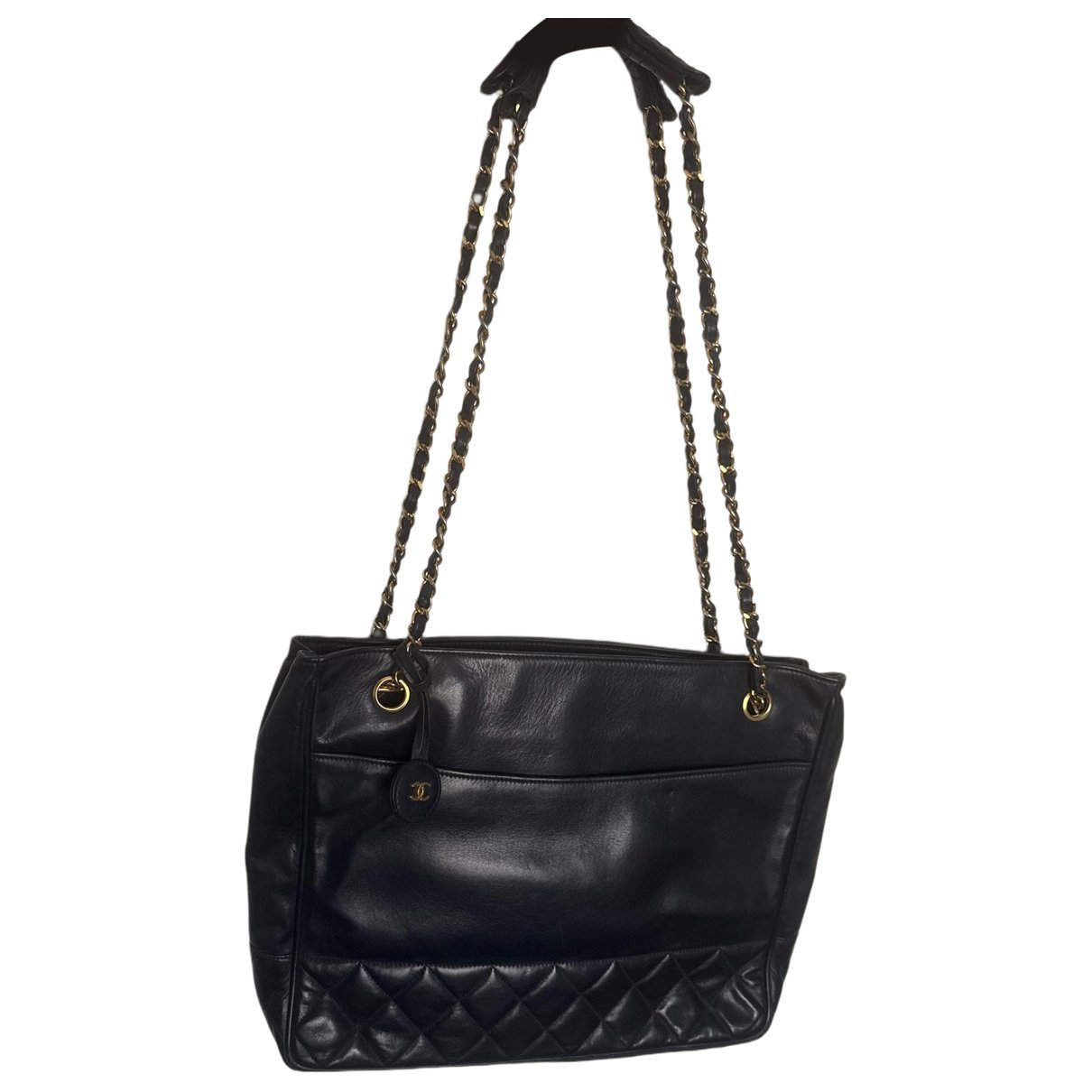 Grand shopping leather handbag
