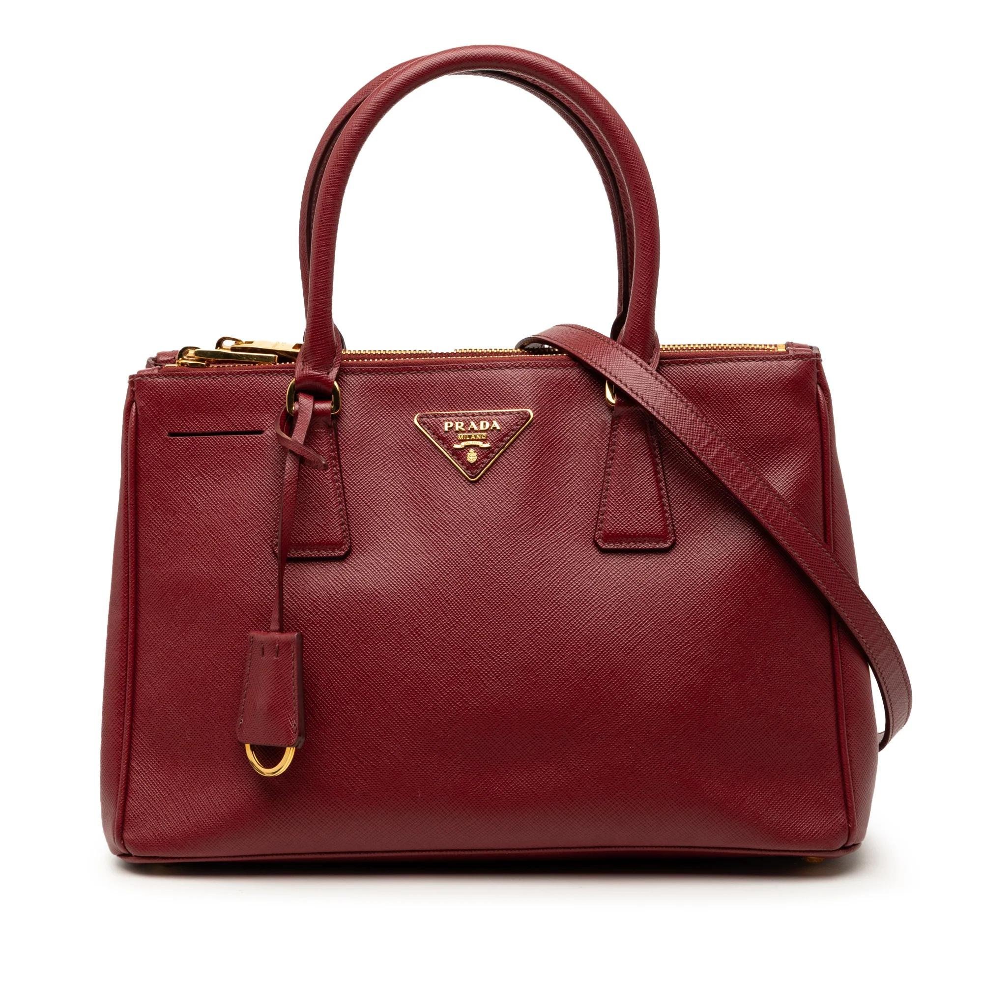 Galleria leather handbag