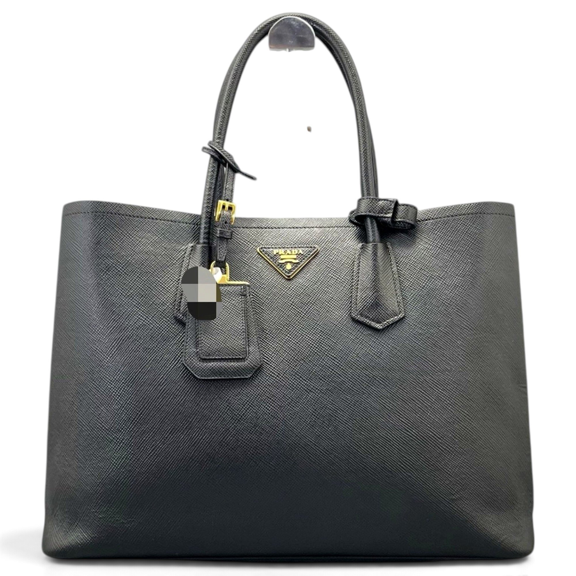 Prada Double leather tote