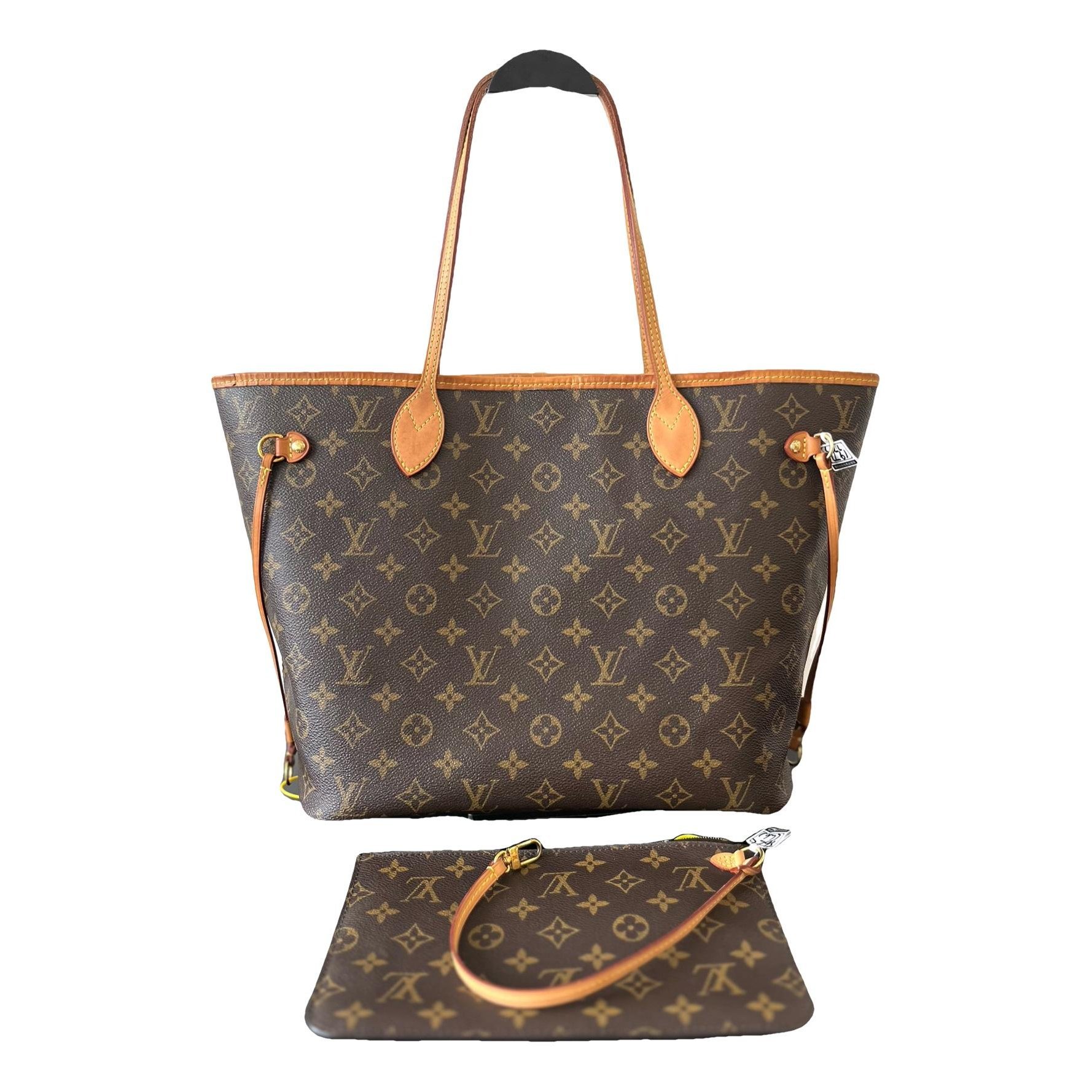 Neverfull leather tote