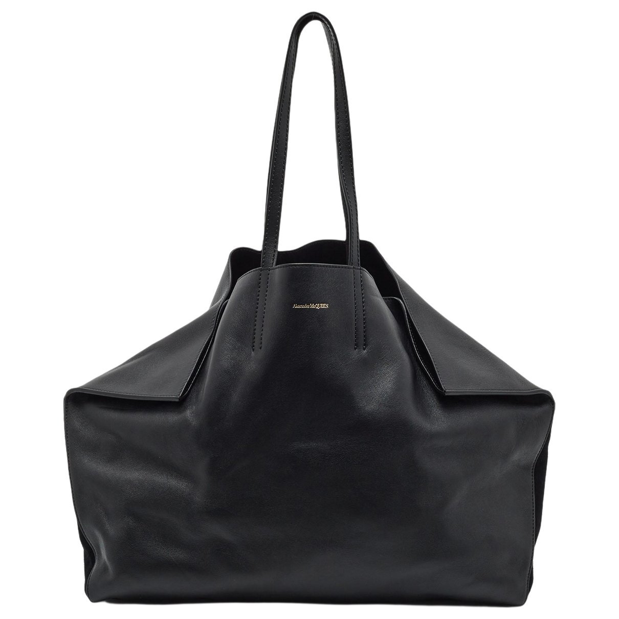 Leather tote