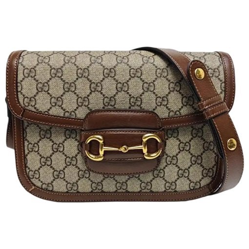Handle Horsebit 1955 leather crossbody bag