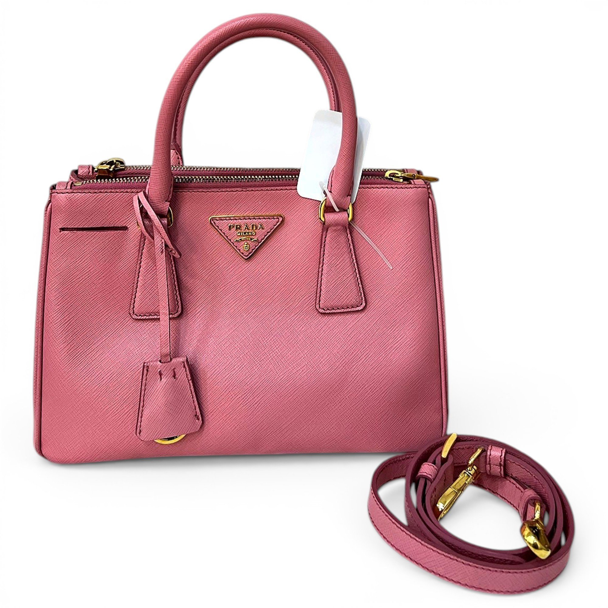 Galleria leather handbag