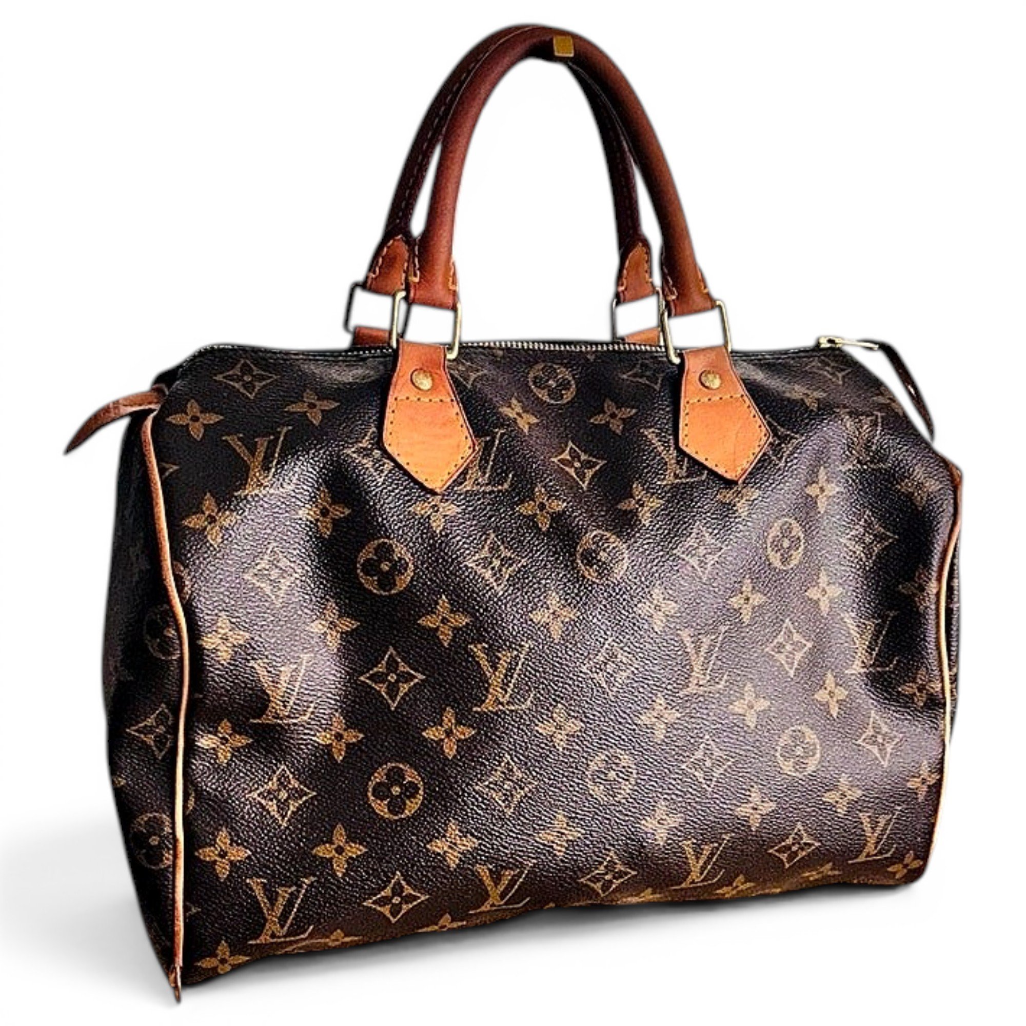 Speedy leather satchel