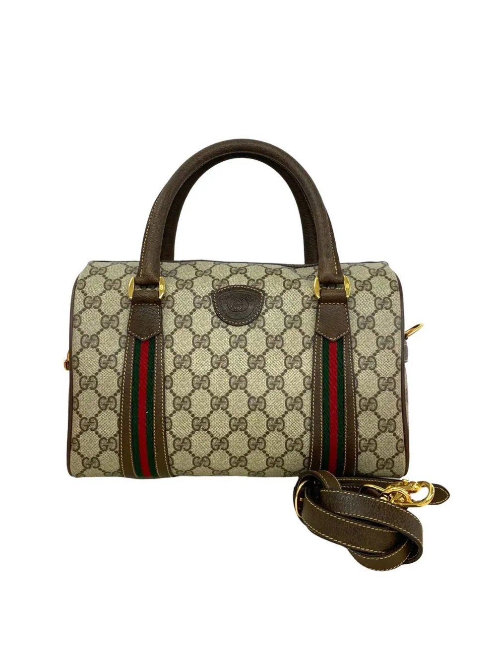 20th Century GG Supreme Web Boston Bag satchel