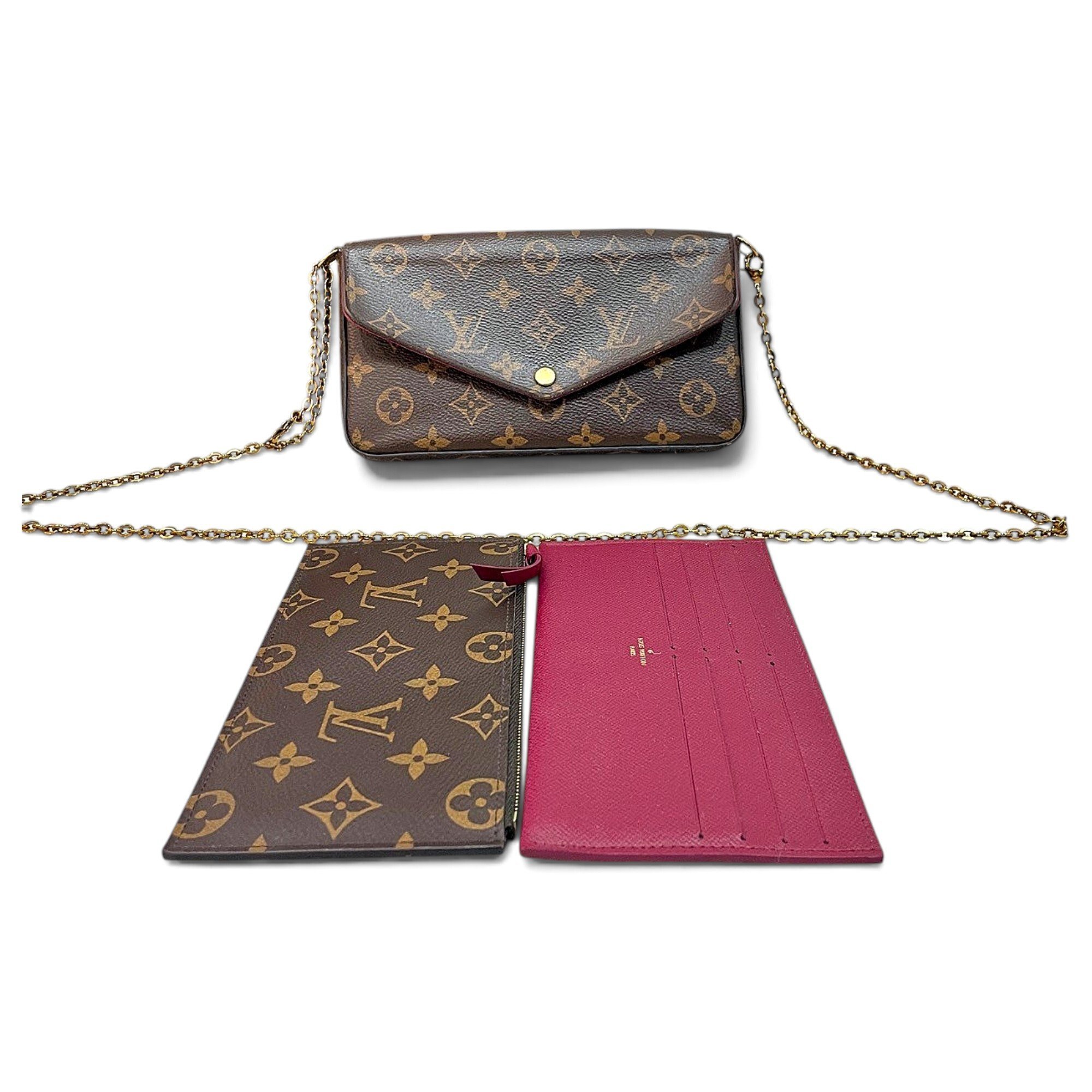 Félicie leather crossbody bag