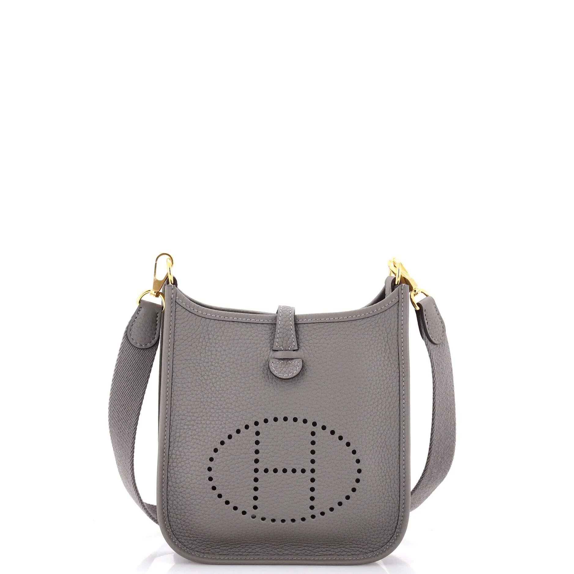Mini Evelyne leather crossbody bag