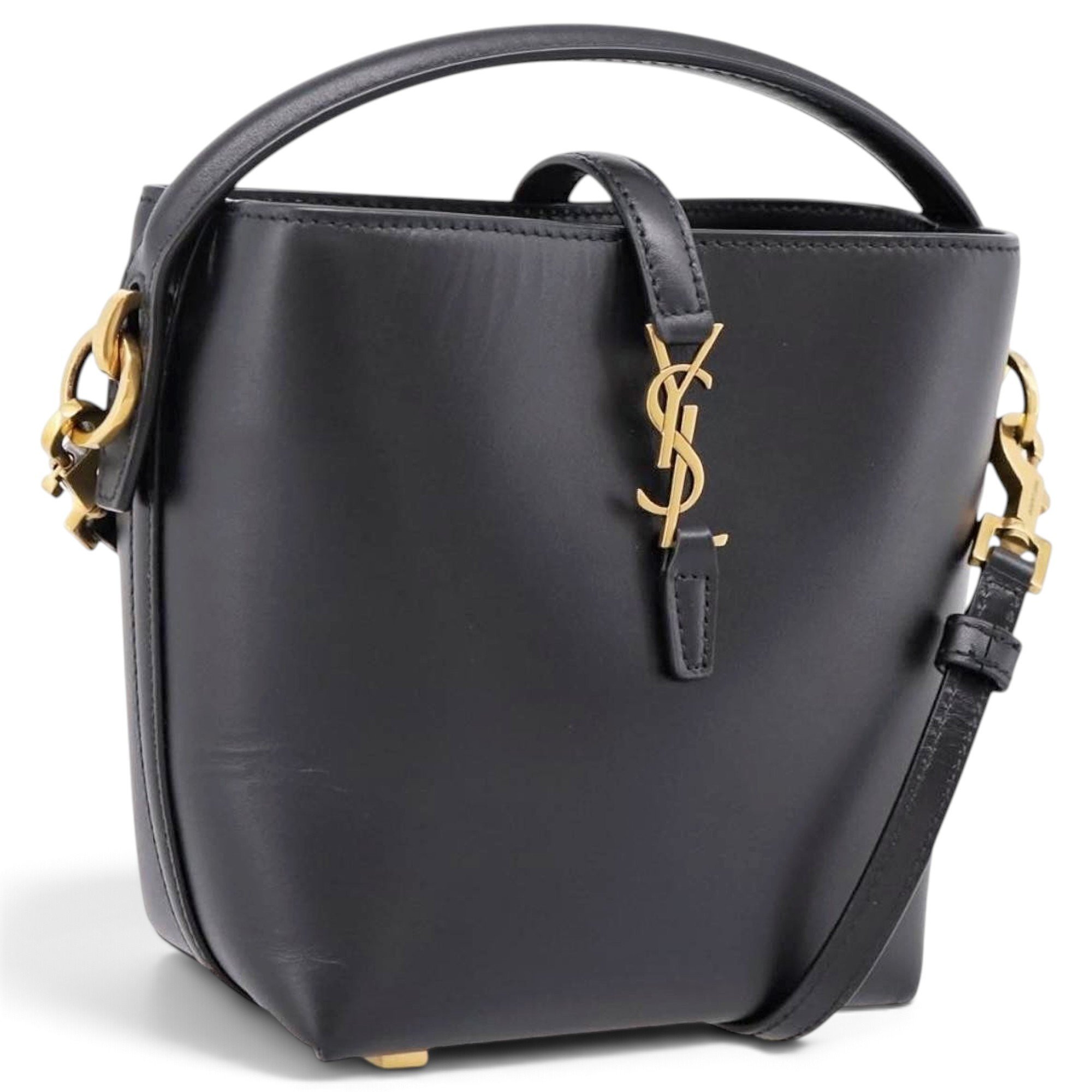 Y leather handbag
