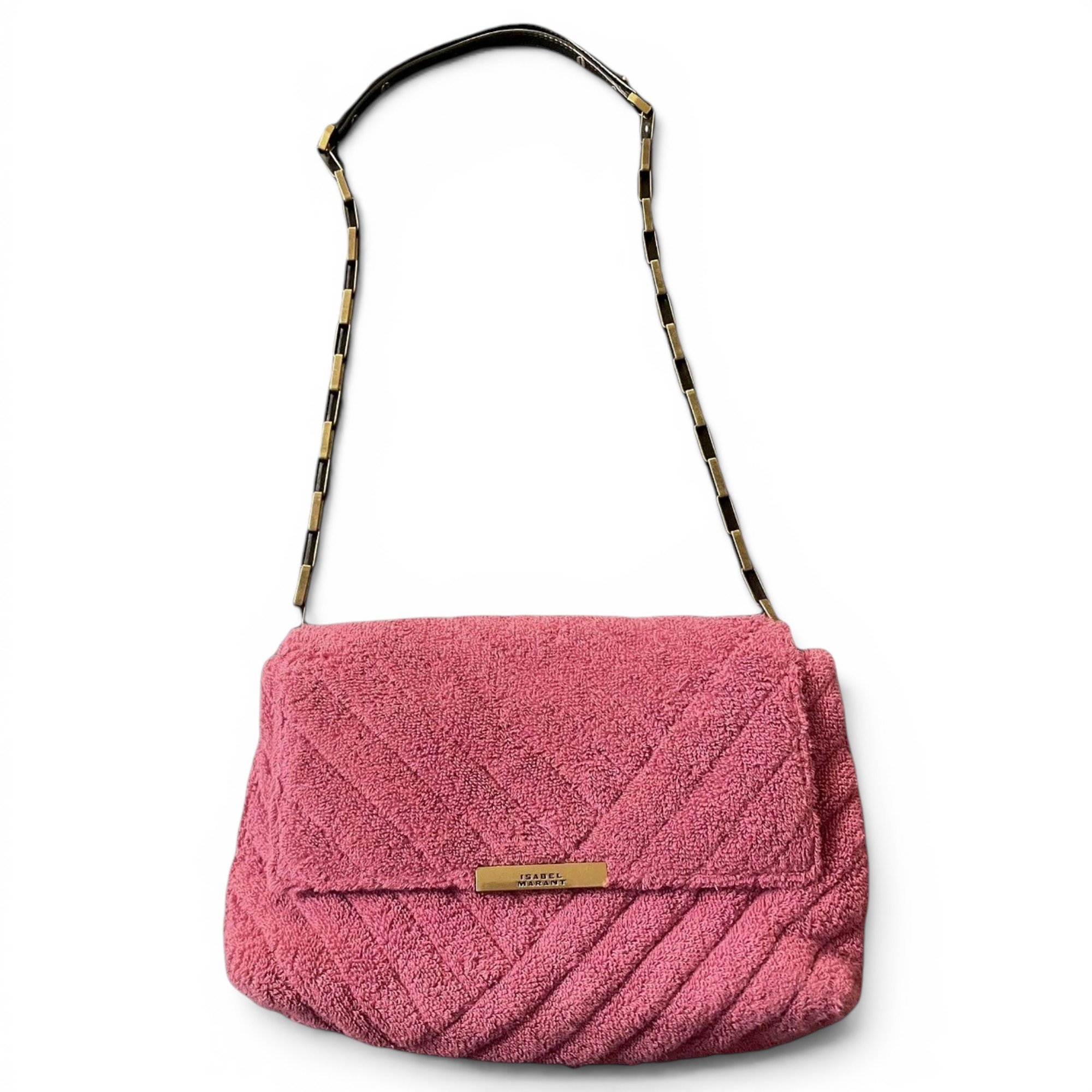 Velvet handbag