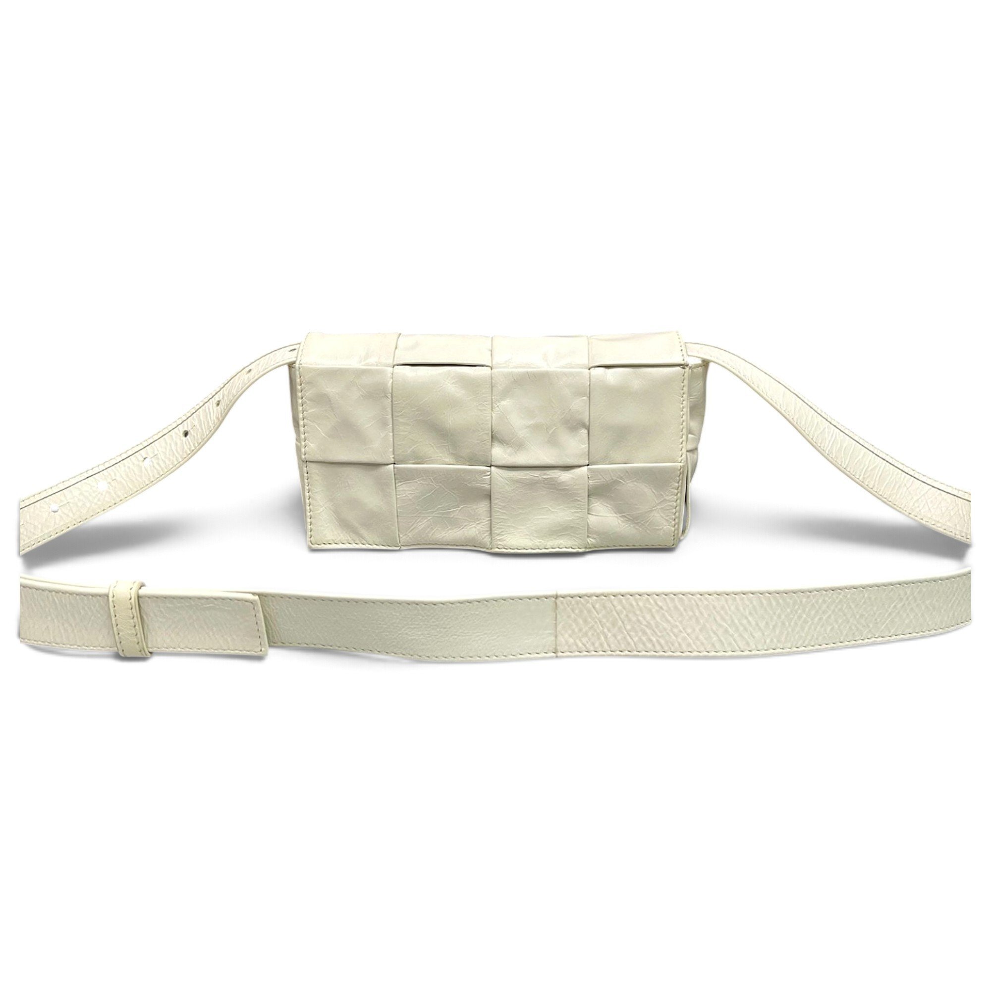 Cassette leather crossbody bag