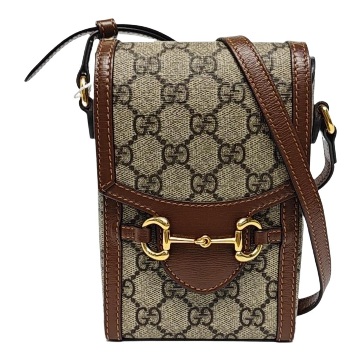 Handle Horsebit 1955 leather mini bag