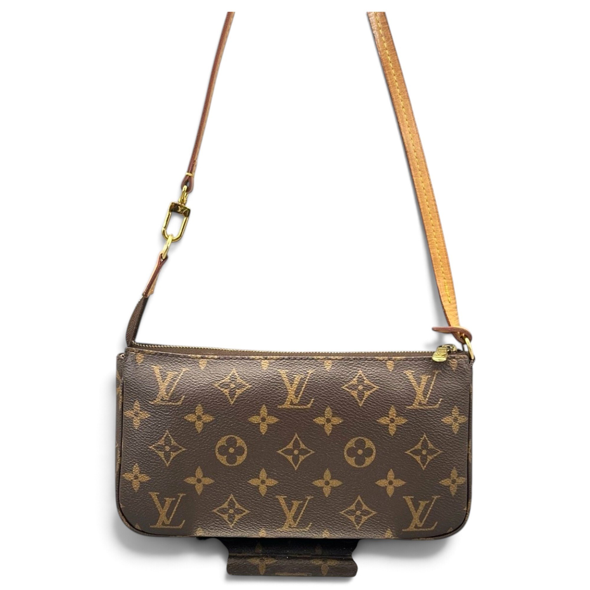 Pochette Accessoire leather handbag
