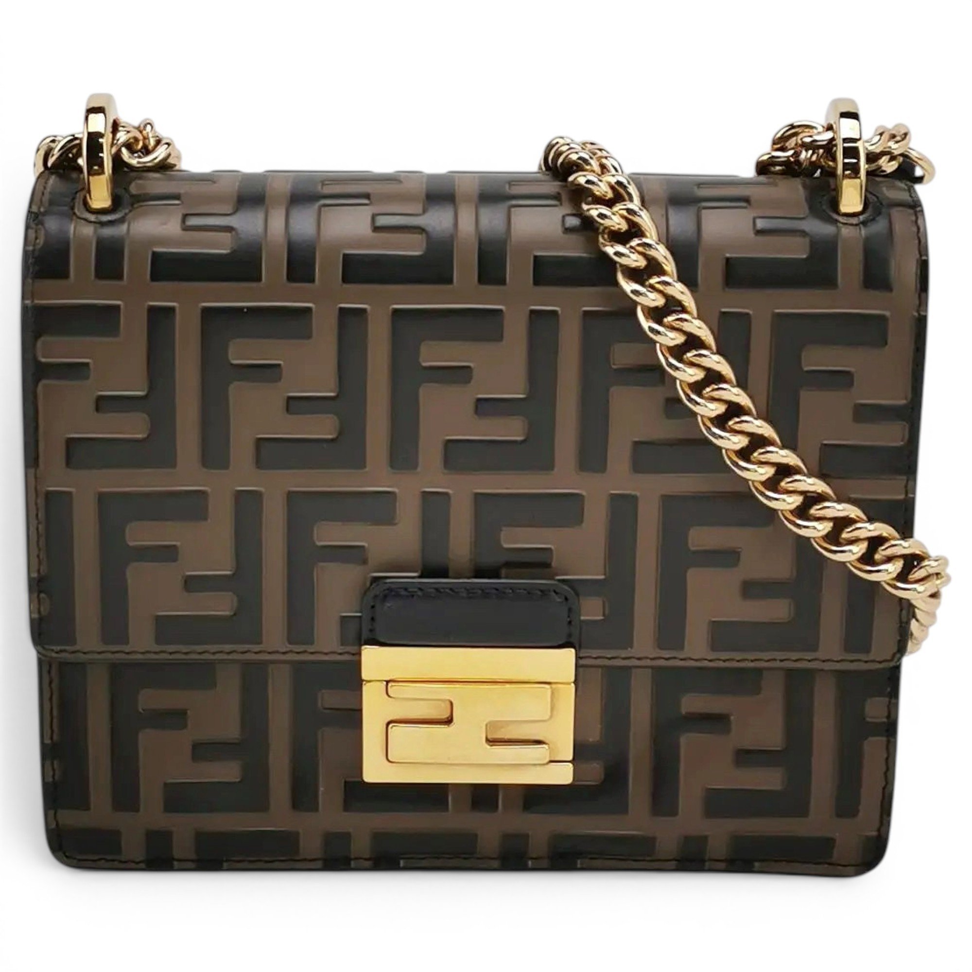 Kan U leather handbag