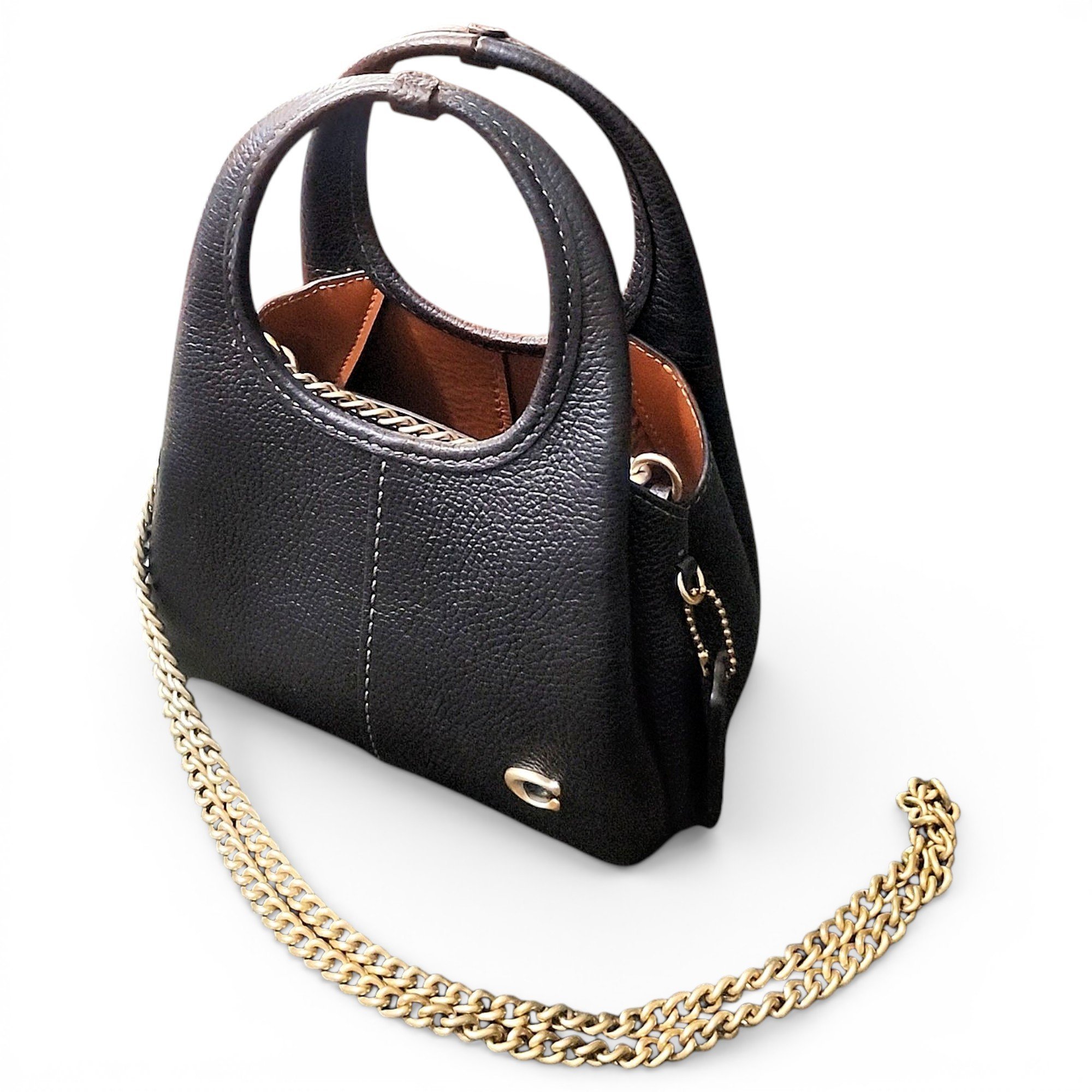 Leather handbag