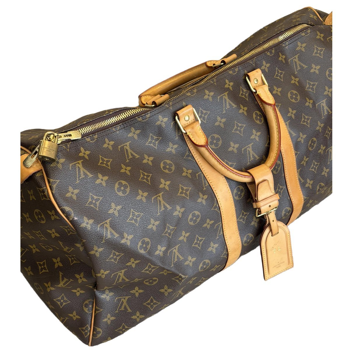Keepall leather 48h bag