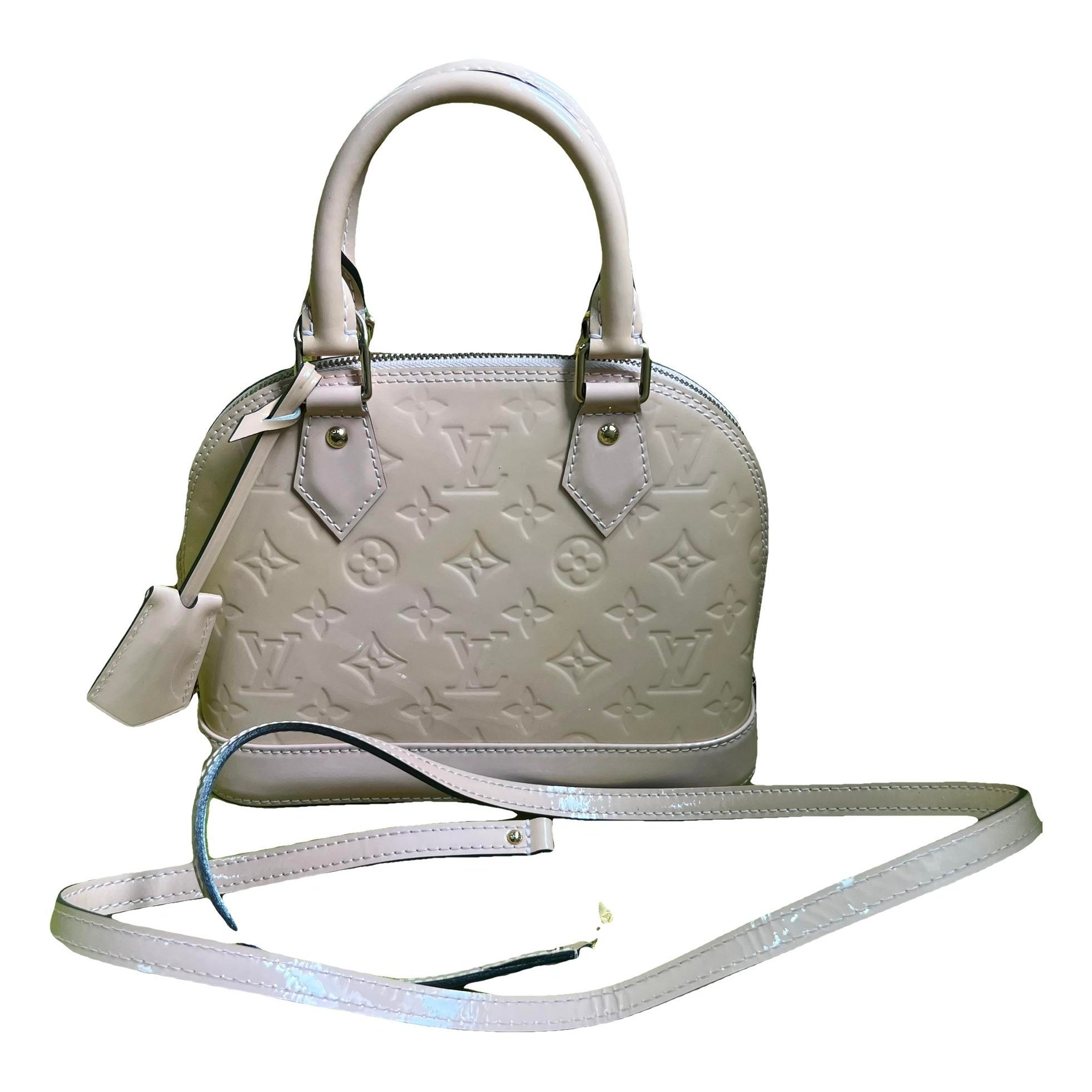 Alma BB patent leather handbag