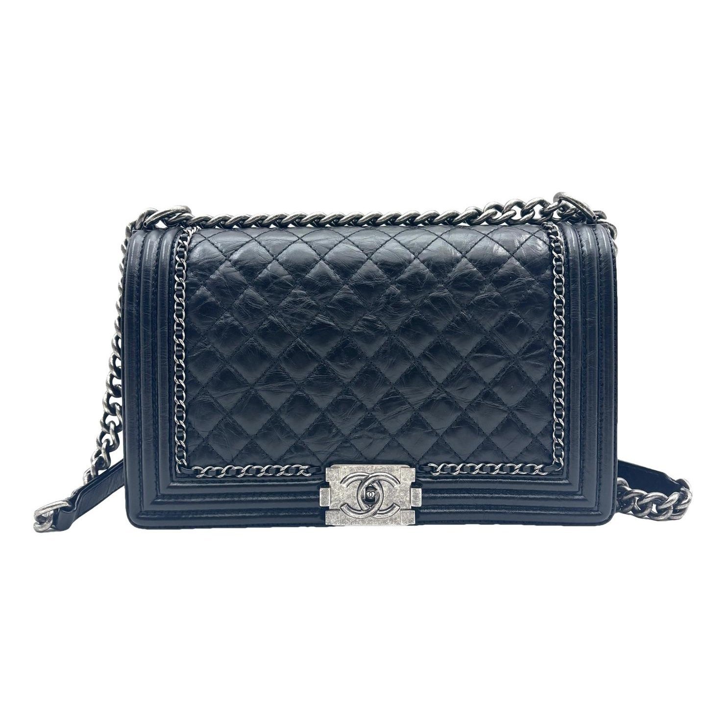 Leather handbag