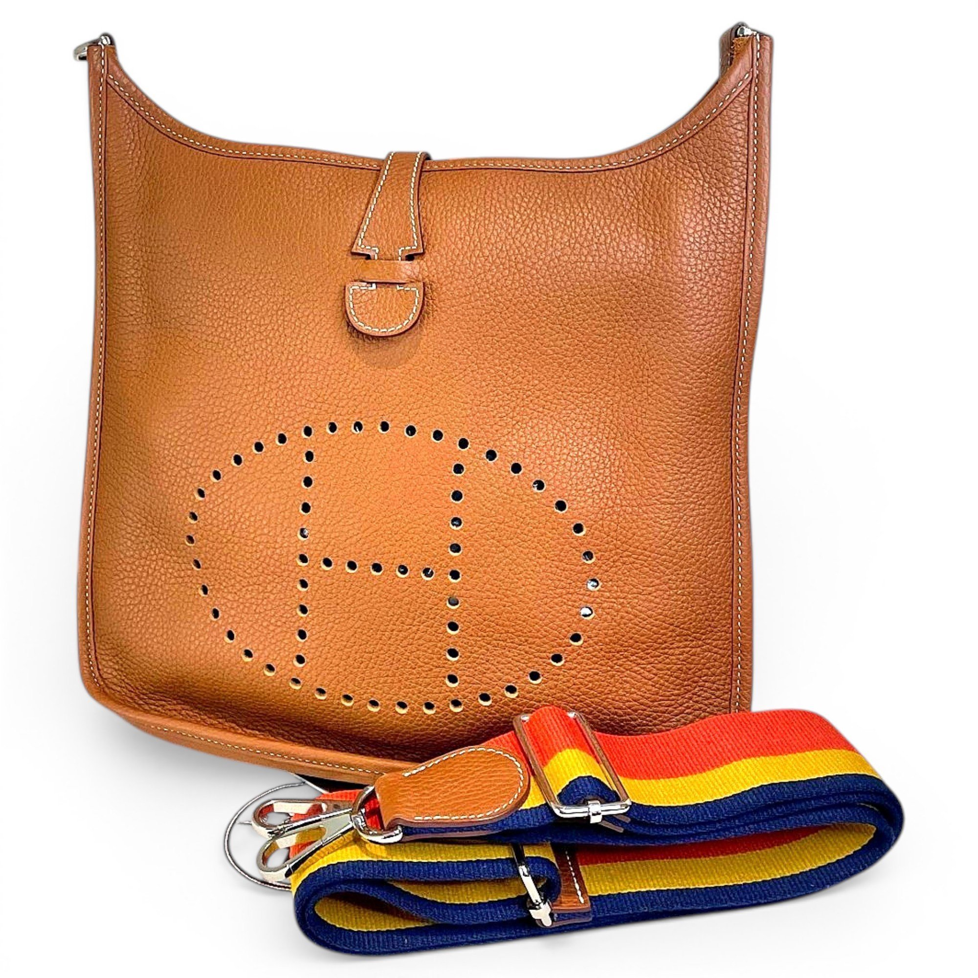 Evelyne leather crossbody bag
