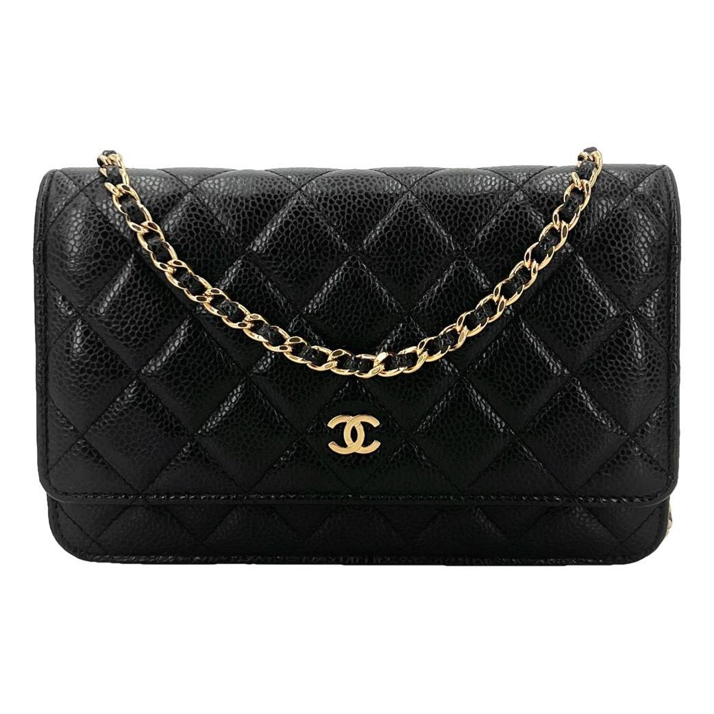Wallet On Chain Timeless/Classique leather crossbody bag