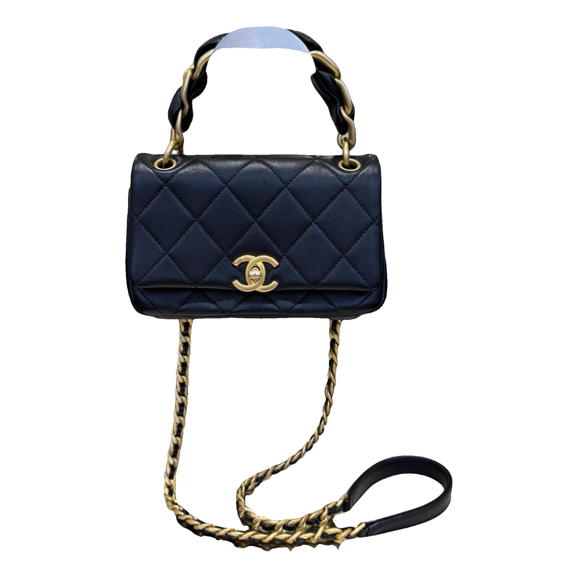 Timeless Classique Top Handle leather handbag