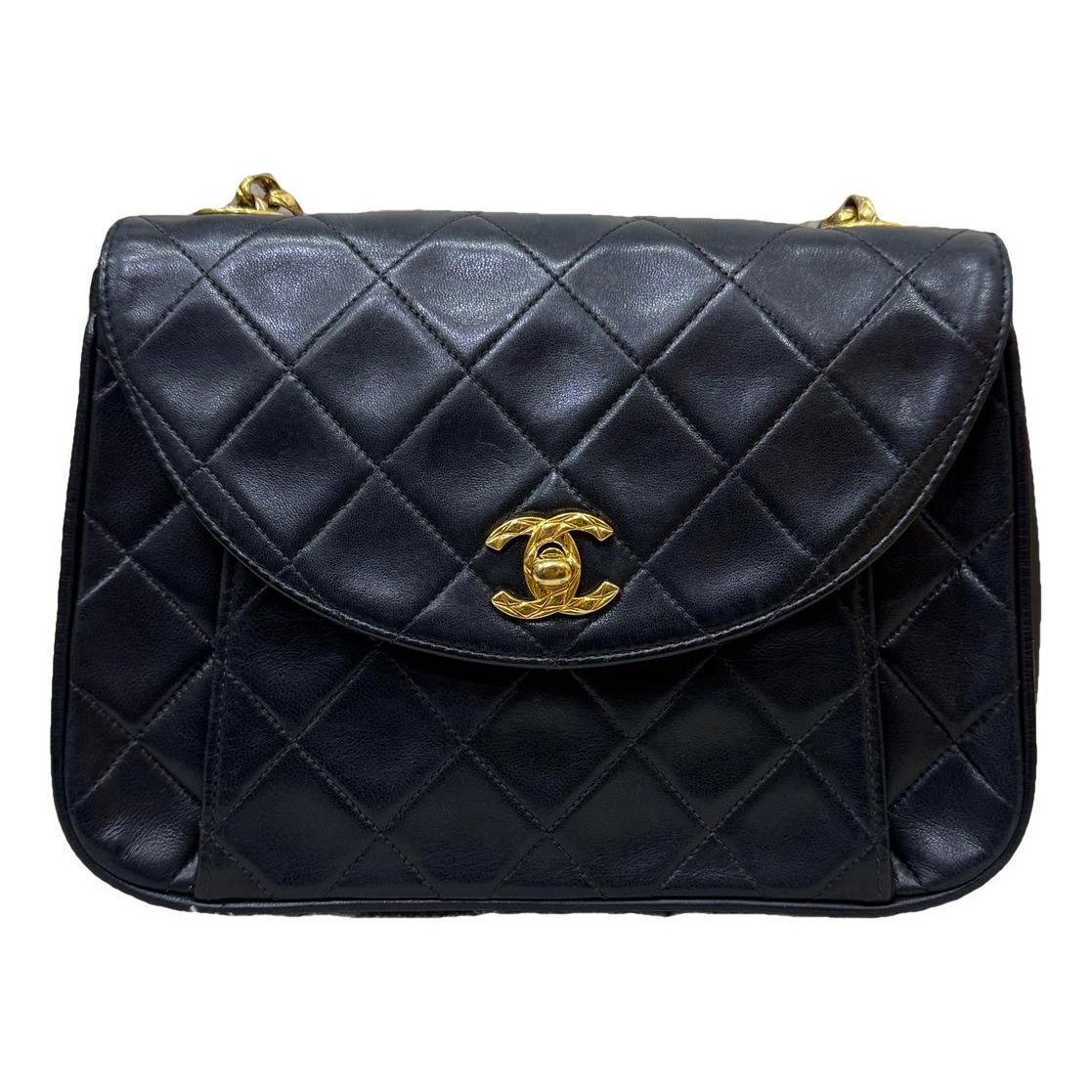 Trendy CC Flap leather handbag
