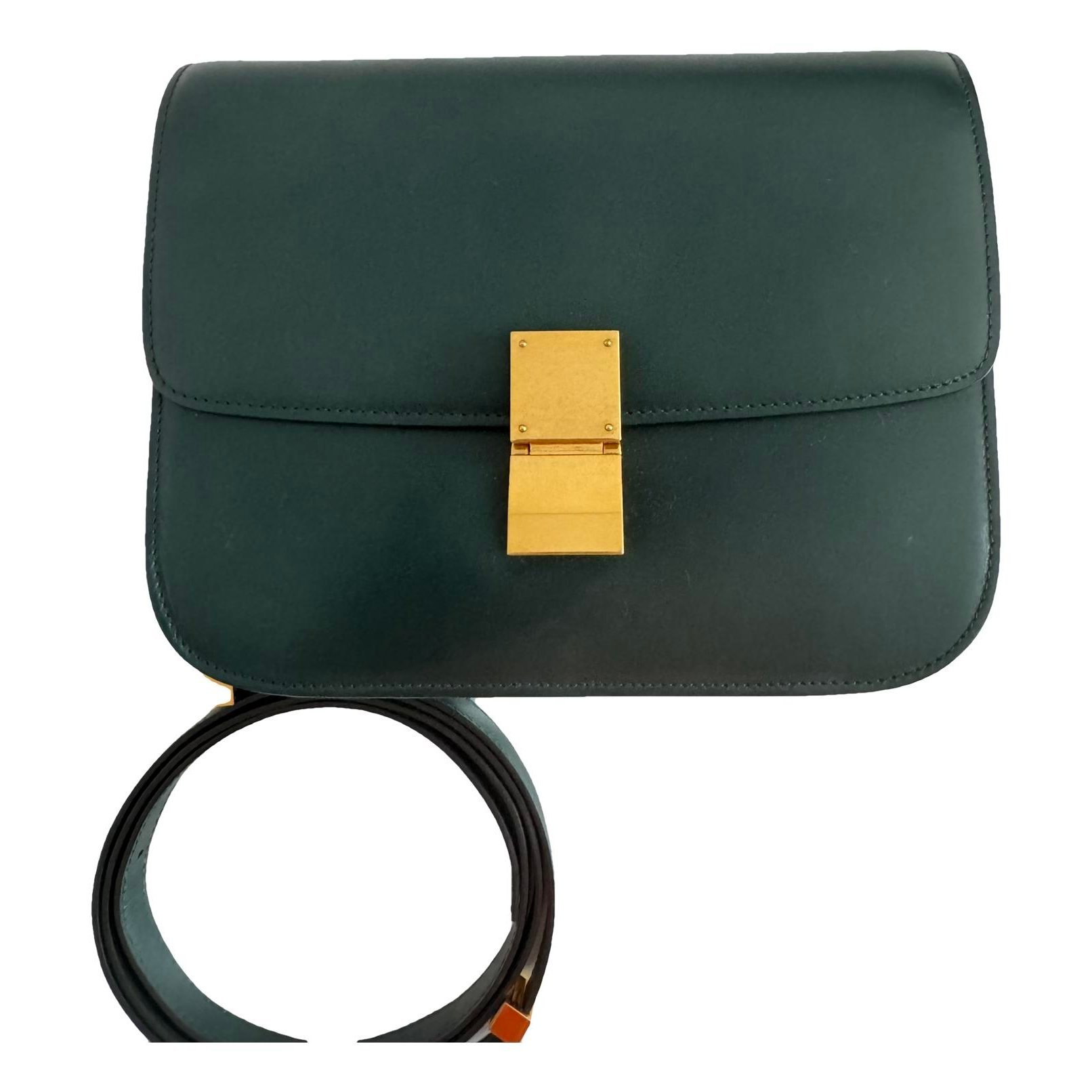 Classic leather handbag