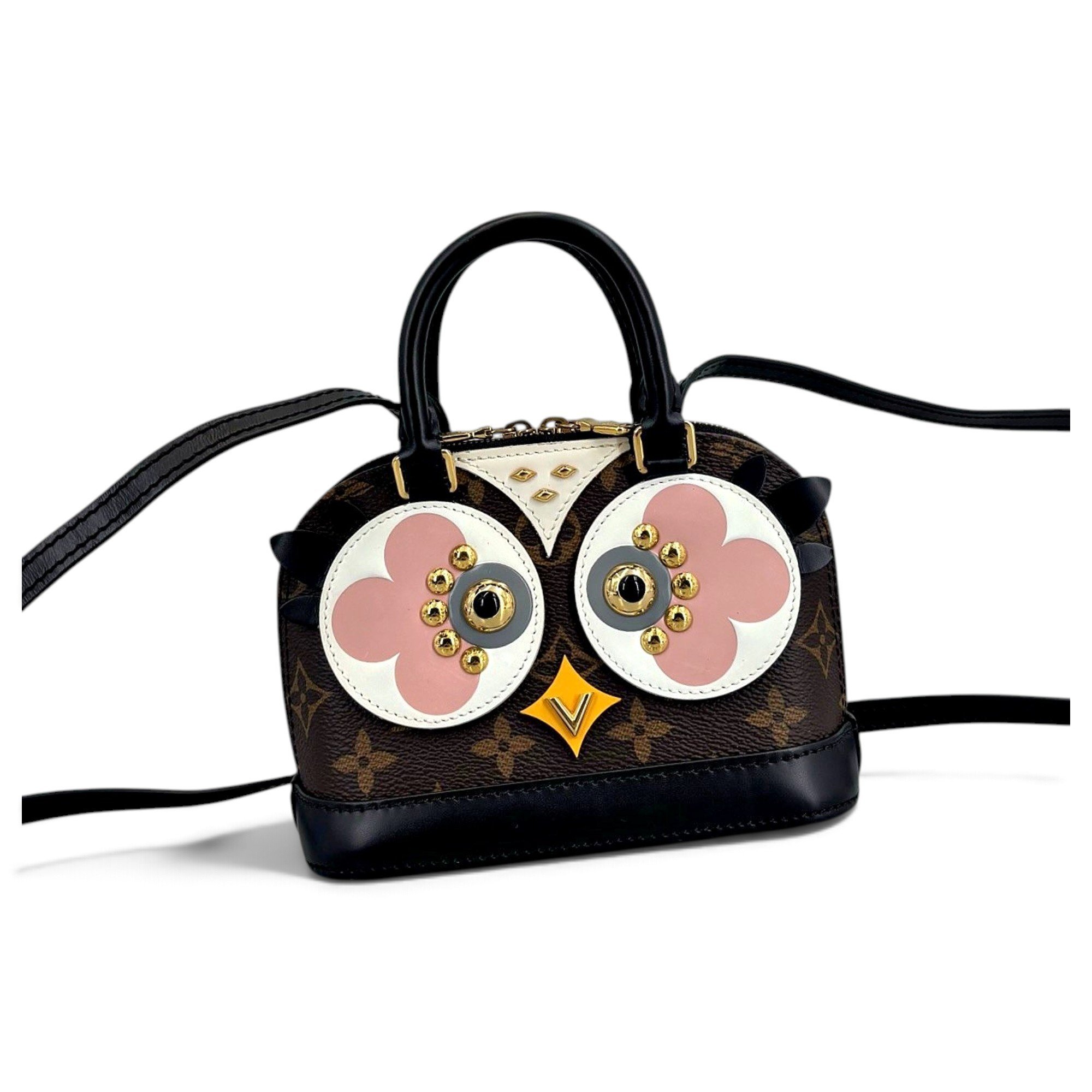 Alma leather handbag
