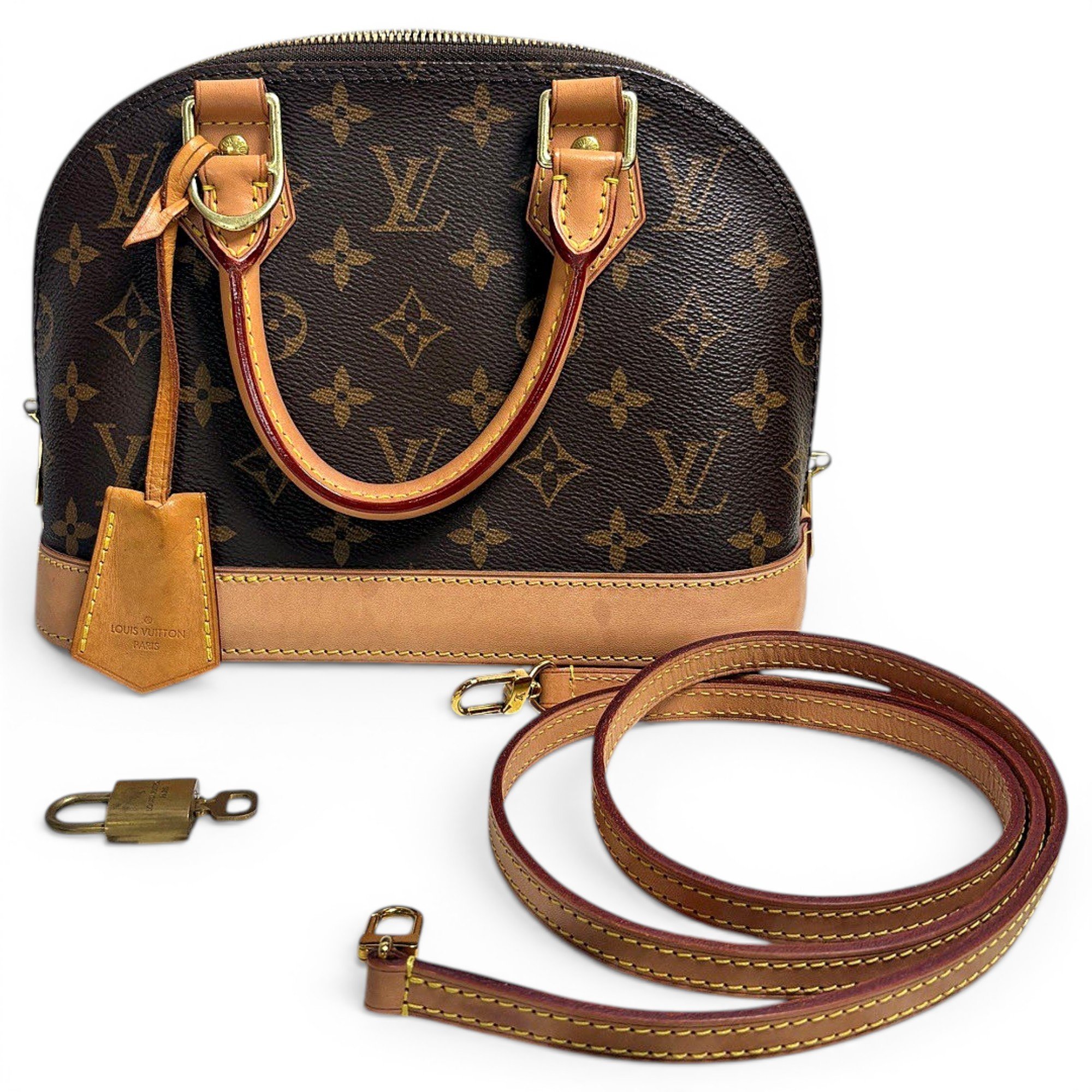 Alma BB leather handbag