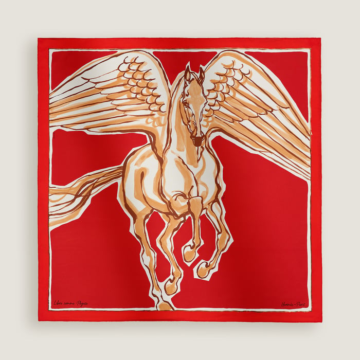Libre Comme Pegase Scarf 90