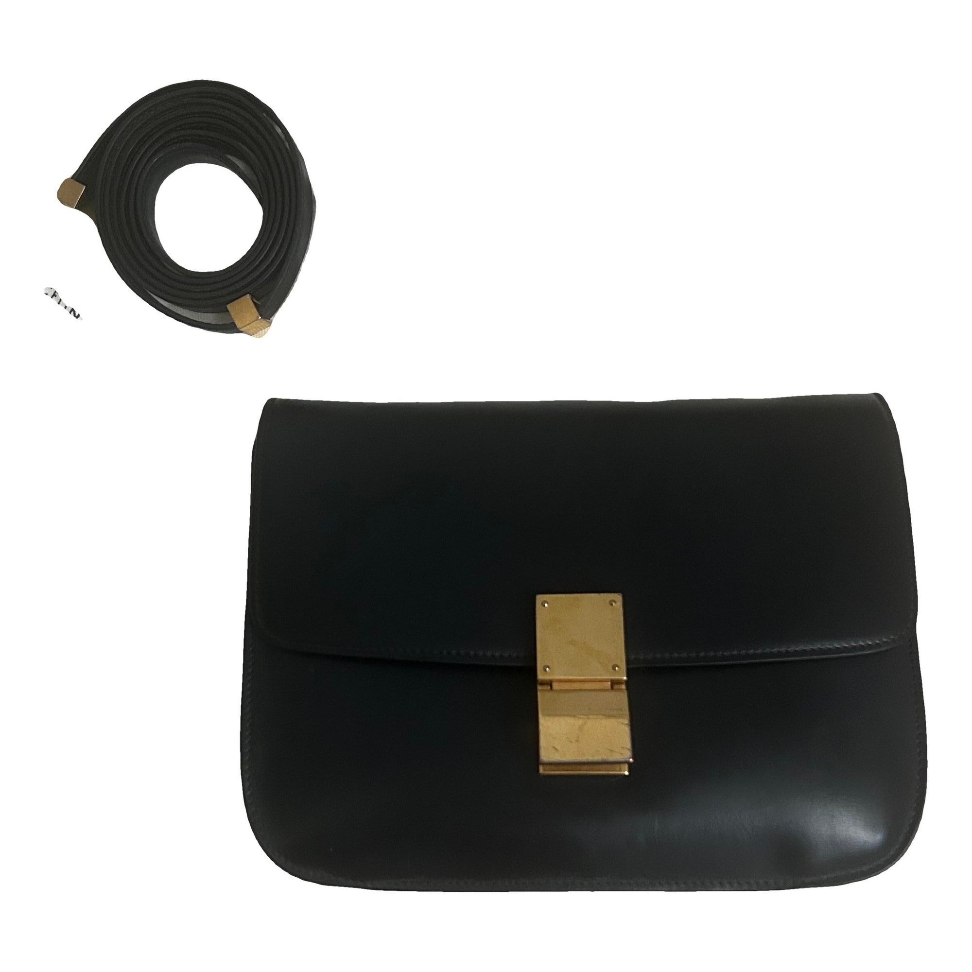 Classic leather handbag