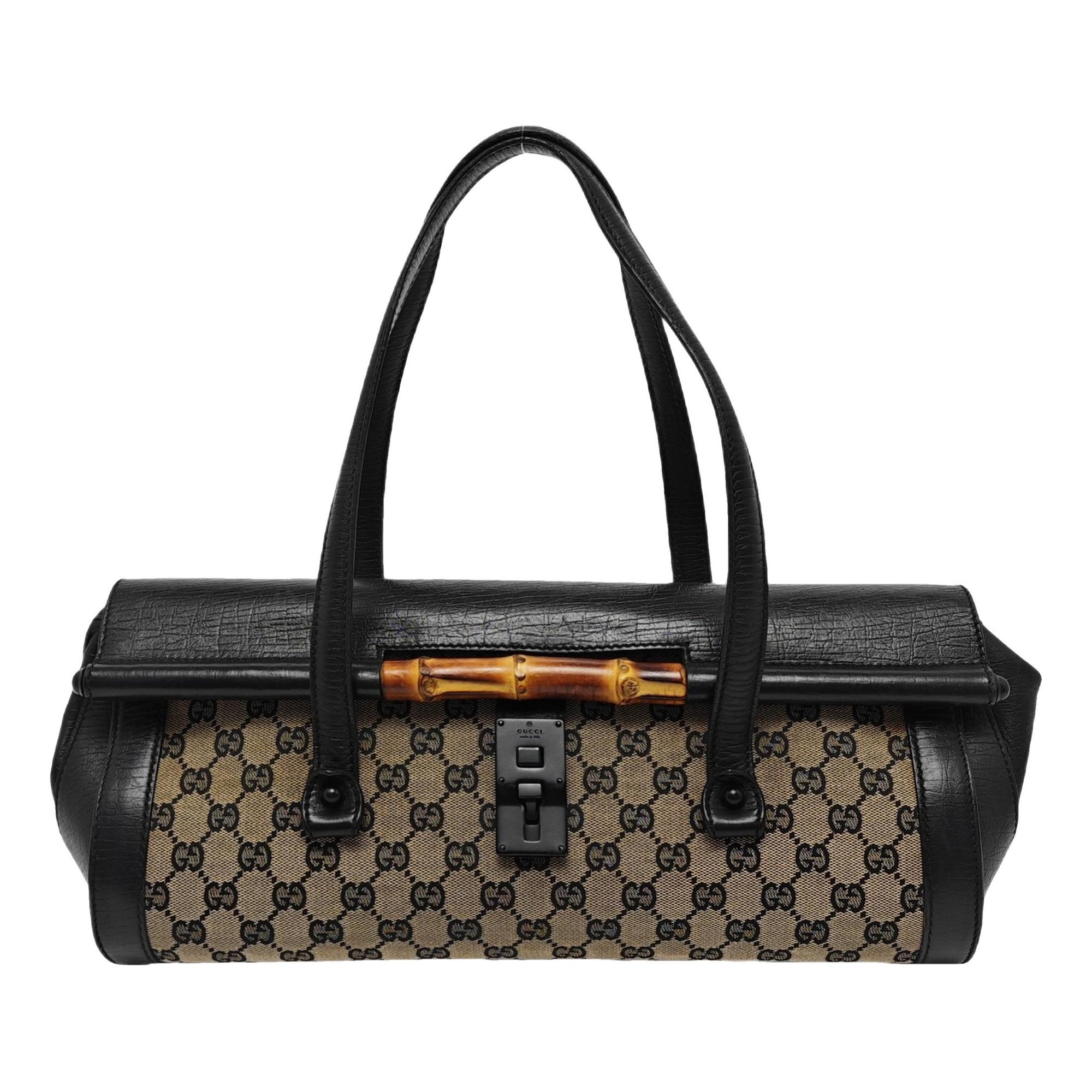 Bamboo Bullet Top Handle tote