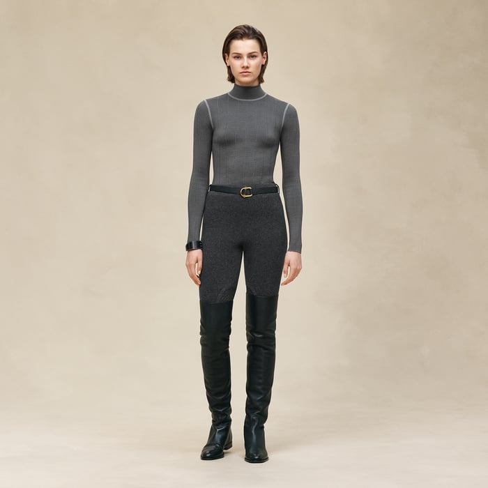 Gris Tempérance Long-sleeve Sweater