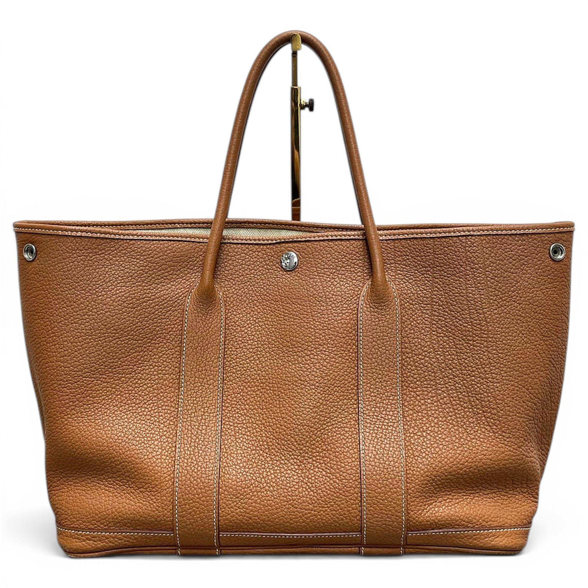 Garden Party leather handbag