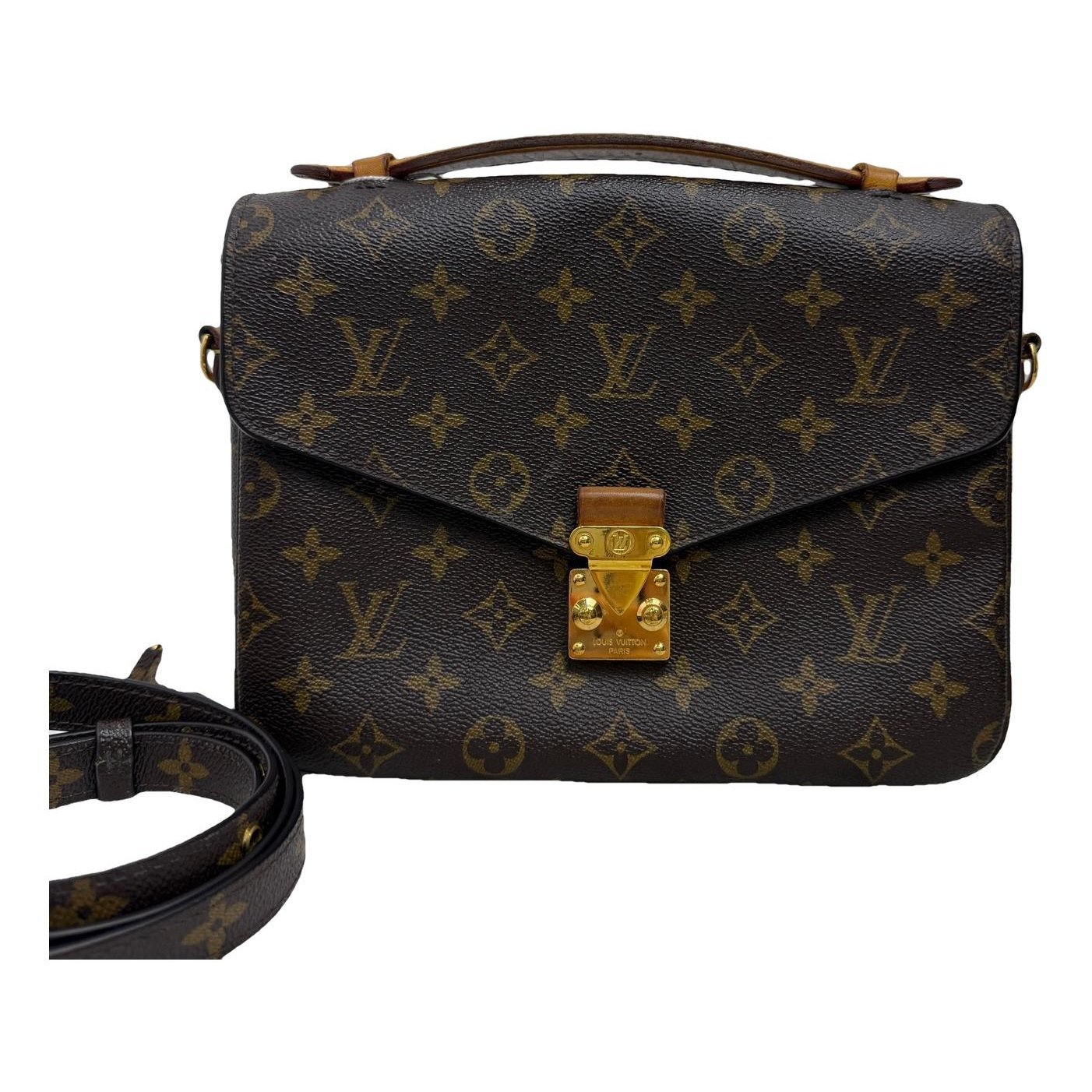 Metis leather handbag