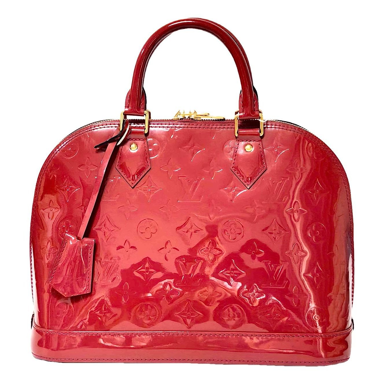 Alma patent leather handbag
