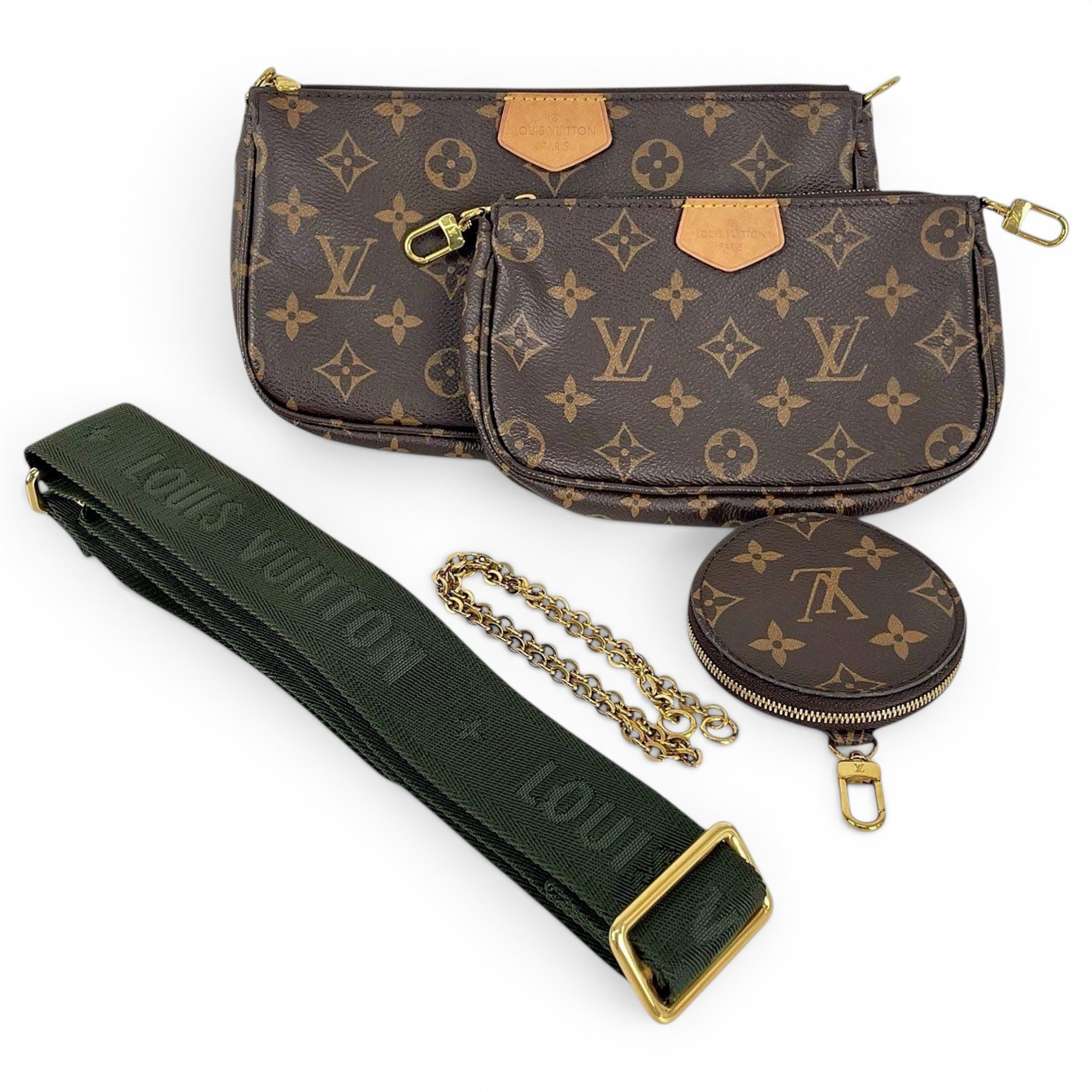 Multi Pochette Accessoires leather handbag