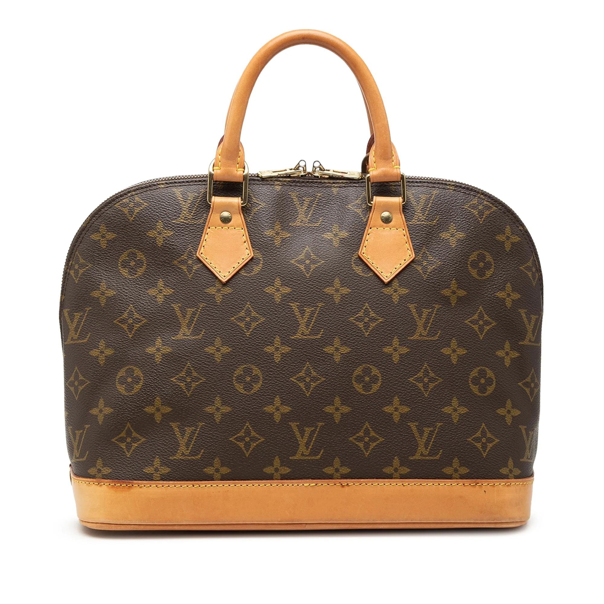 Alma leather handbag