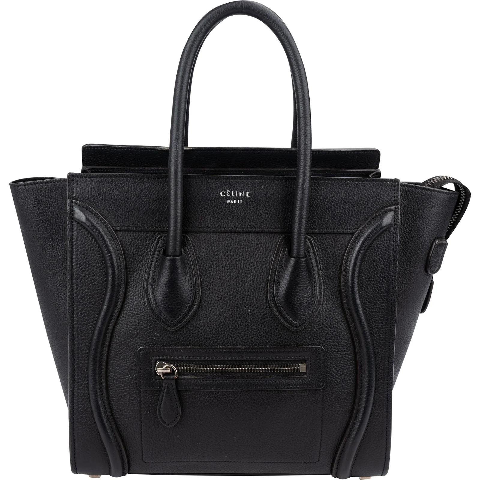 Luggage leather handbag