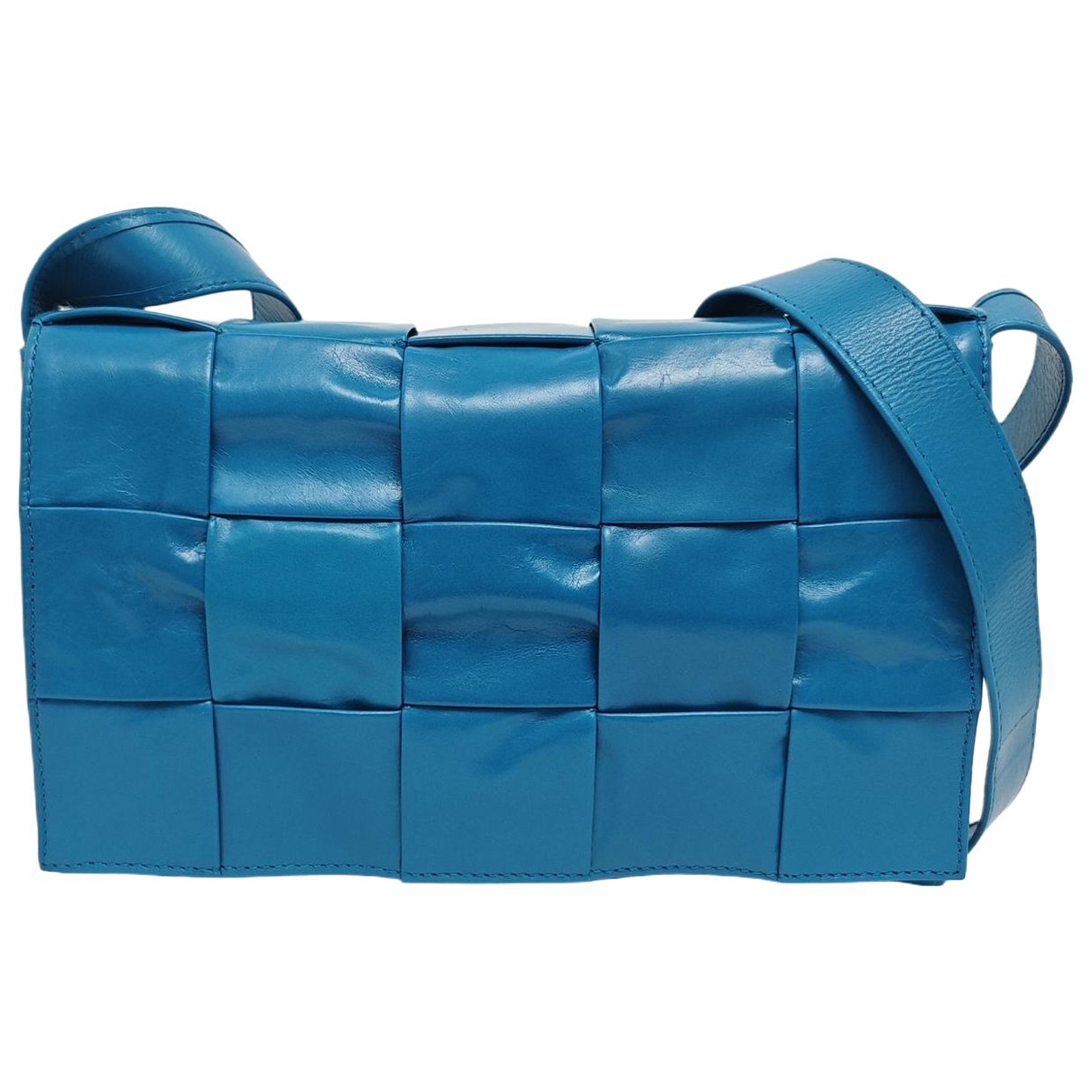 Brick Cassette leather handbag