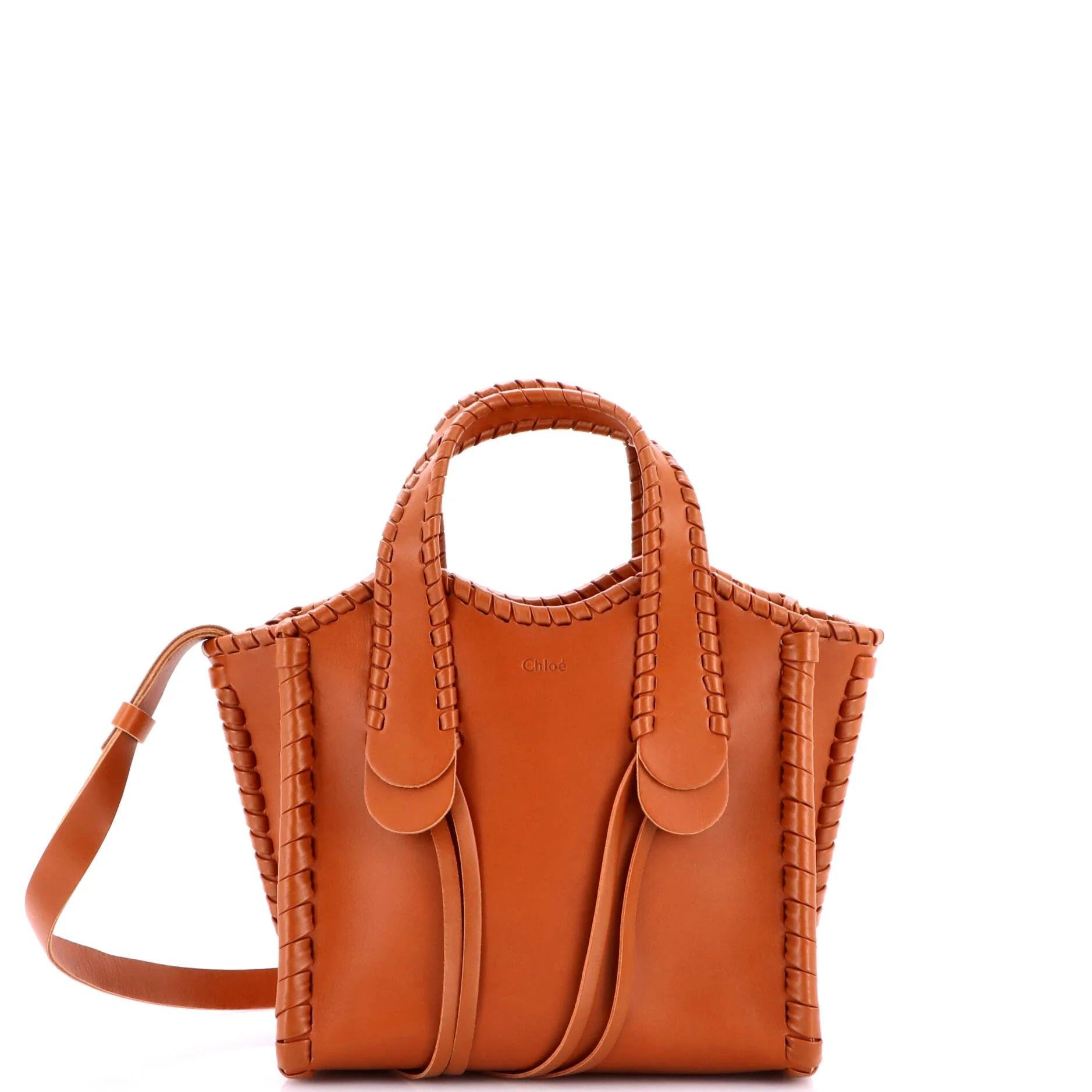 Mony leather tote